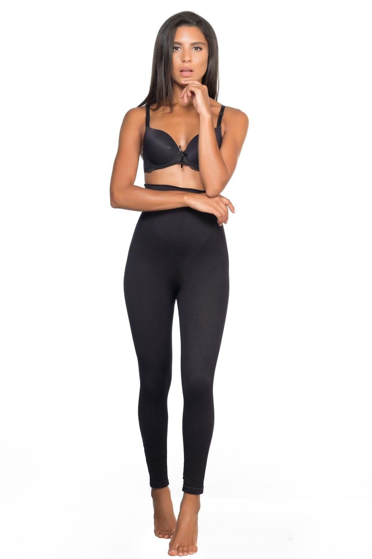 Moon wear Siyah Mı Emay 2045 Anti Selülit Tayt Korse