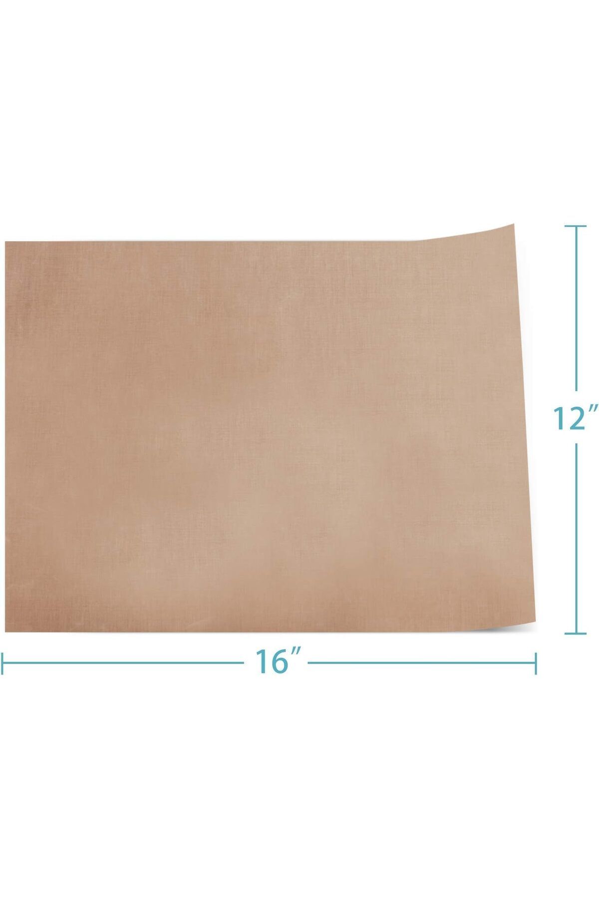 Generic-Non-Stick Teflon Sheets – Set of 3 Reusable, Heat-Resistant, and Washable Baking Mats for Cooking, 3