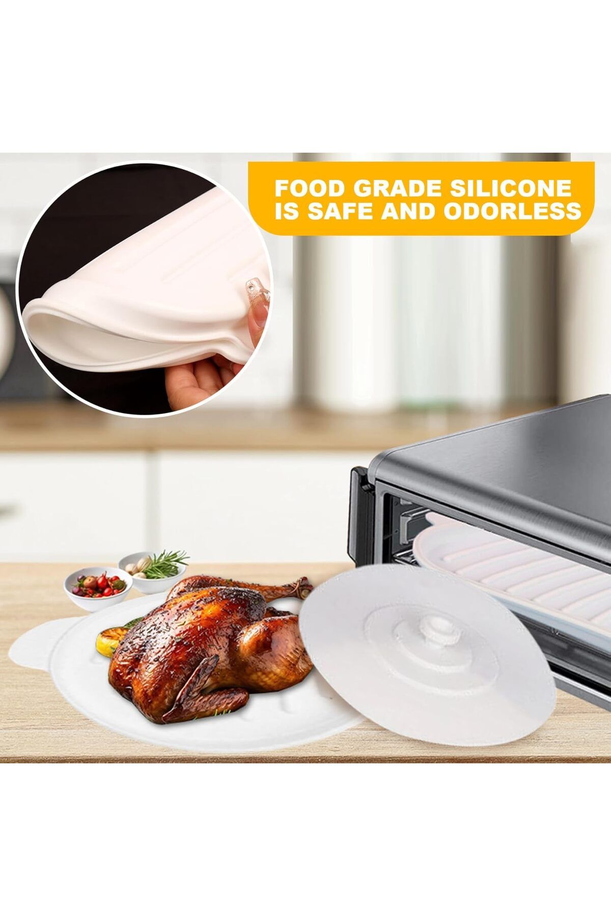 Generic-Microwave Bacon Tray, Bacon Cooker for Microwave Oven, Bacon Pan with Lid, Crisper, Crispy Bacon Tr 7