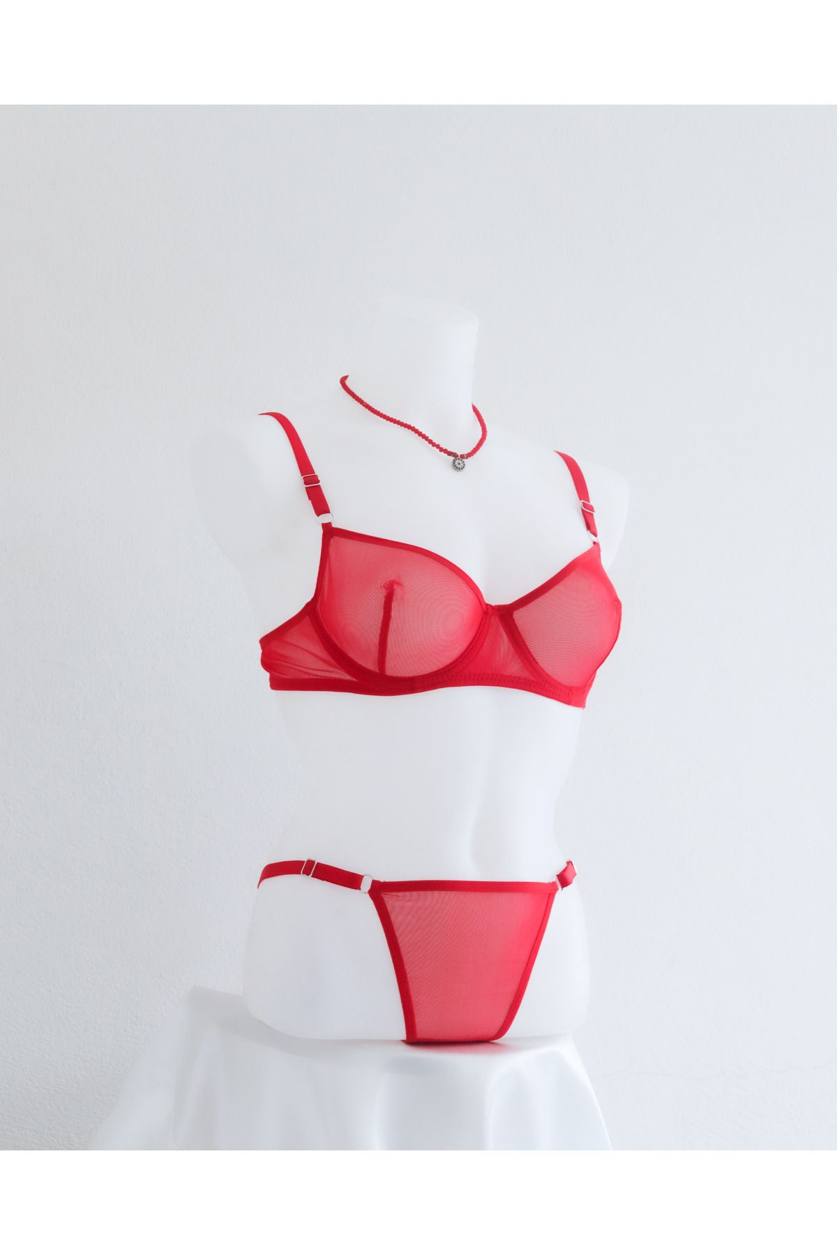 Sellsha Hedonism - Kırmızı Lingerie Set