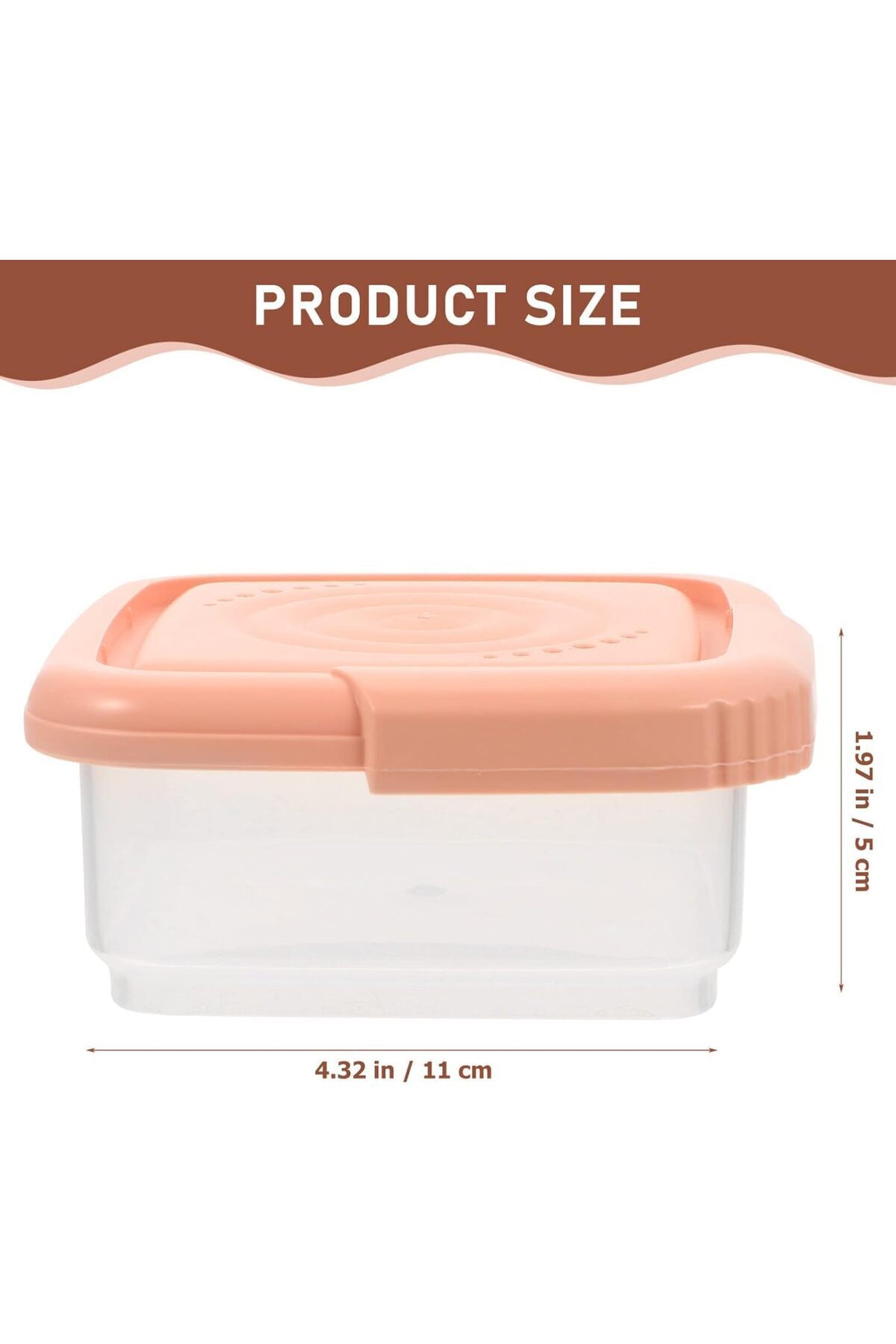 Generic-NALACAL 3 Pcs Cheese Slice Storage with Lids, Lunch Meat Container for Refrigerator, Stackable Airt 6