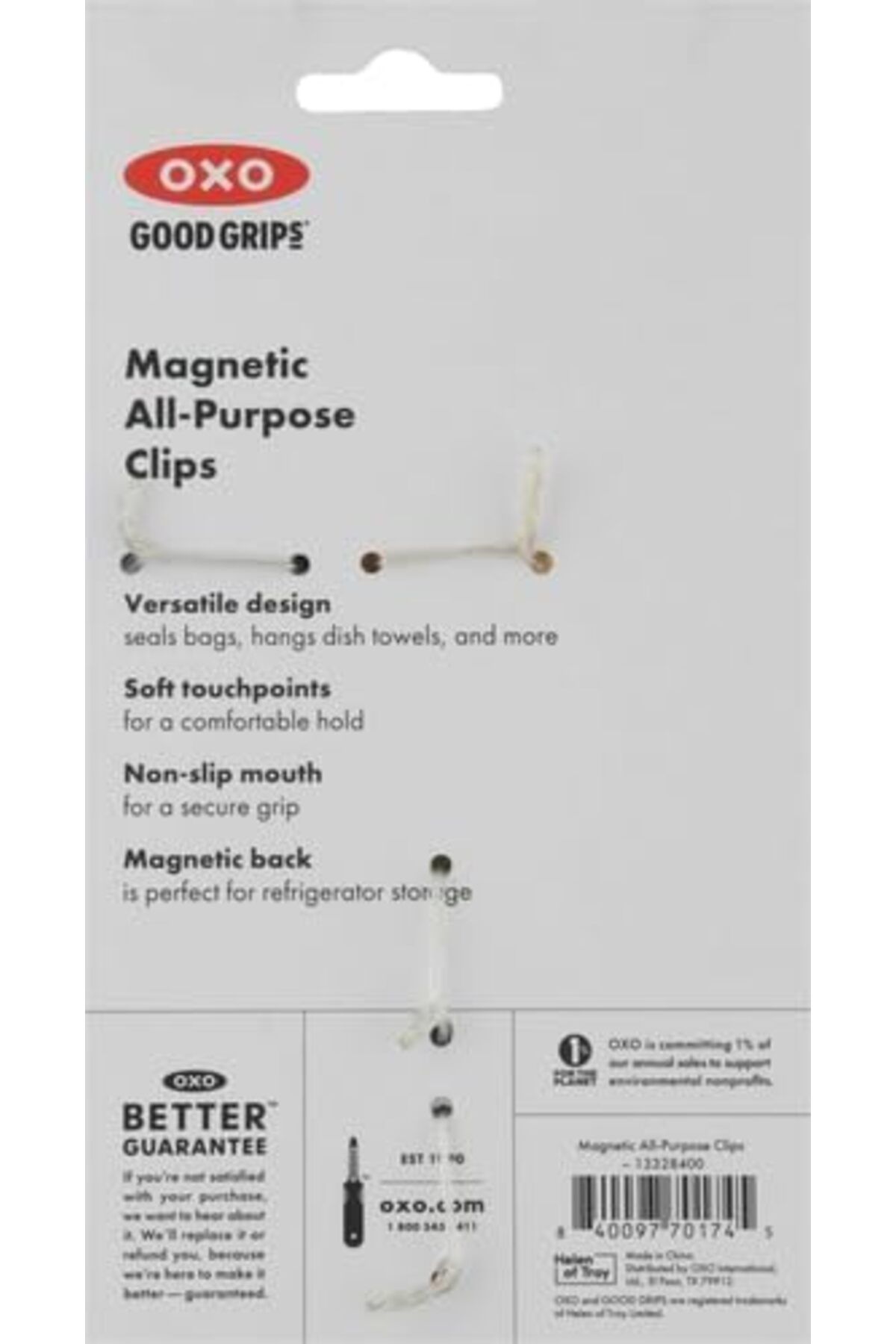 Generic-OXO Good Grips Collection Bag Clip, 4 Piece All-Purpose Set, Assorted 3