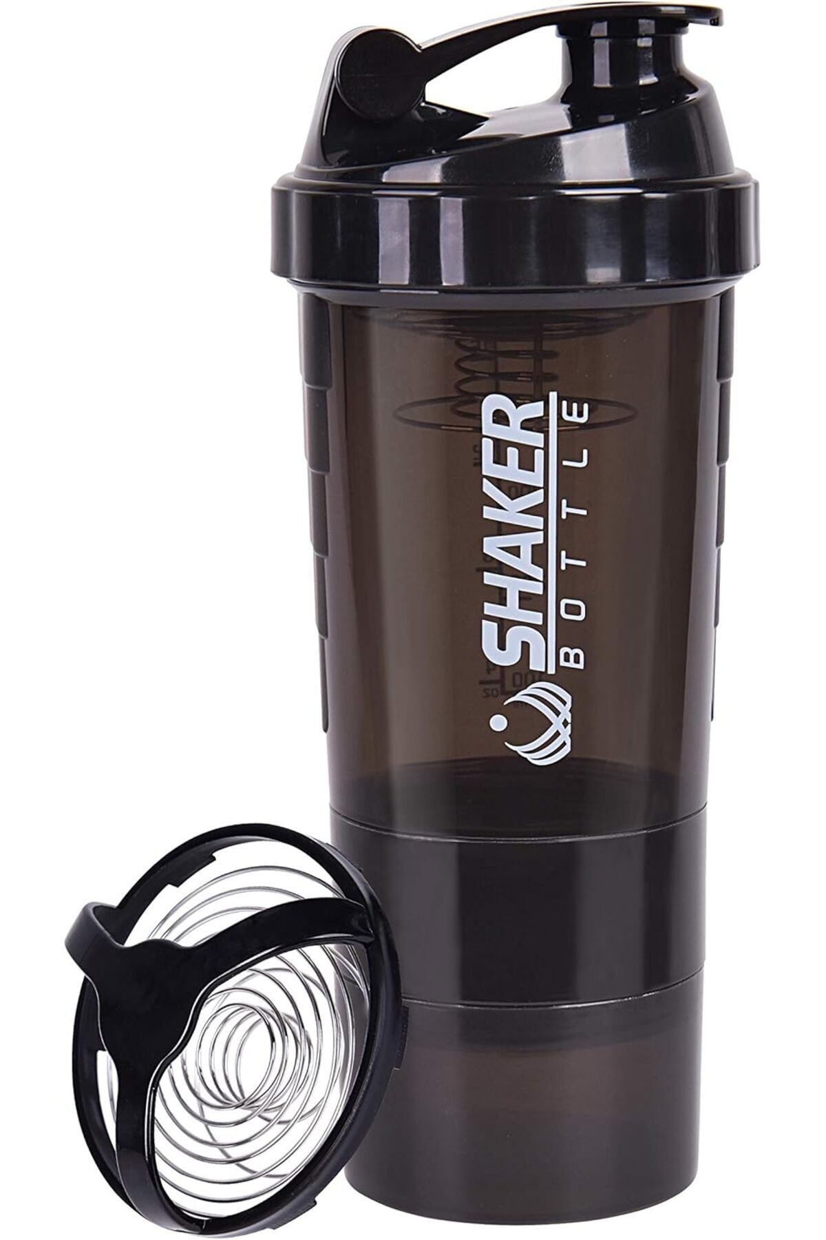 Generic-Greneric Protein Shaker Bottle - Sports Water Bottle - Non Slip 3 Layer Twist off 3oz Cups with Pil 1