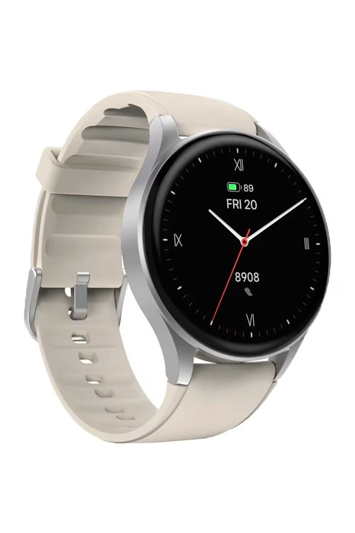 Smart Vibe-Smartwatch Amoled Always On Wix™fit 1.32” Panda Glass, Apel, Gps Track, Asistent Vocal, Platinum 6