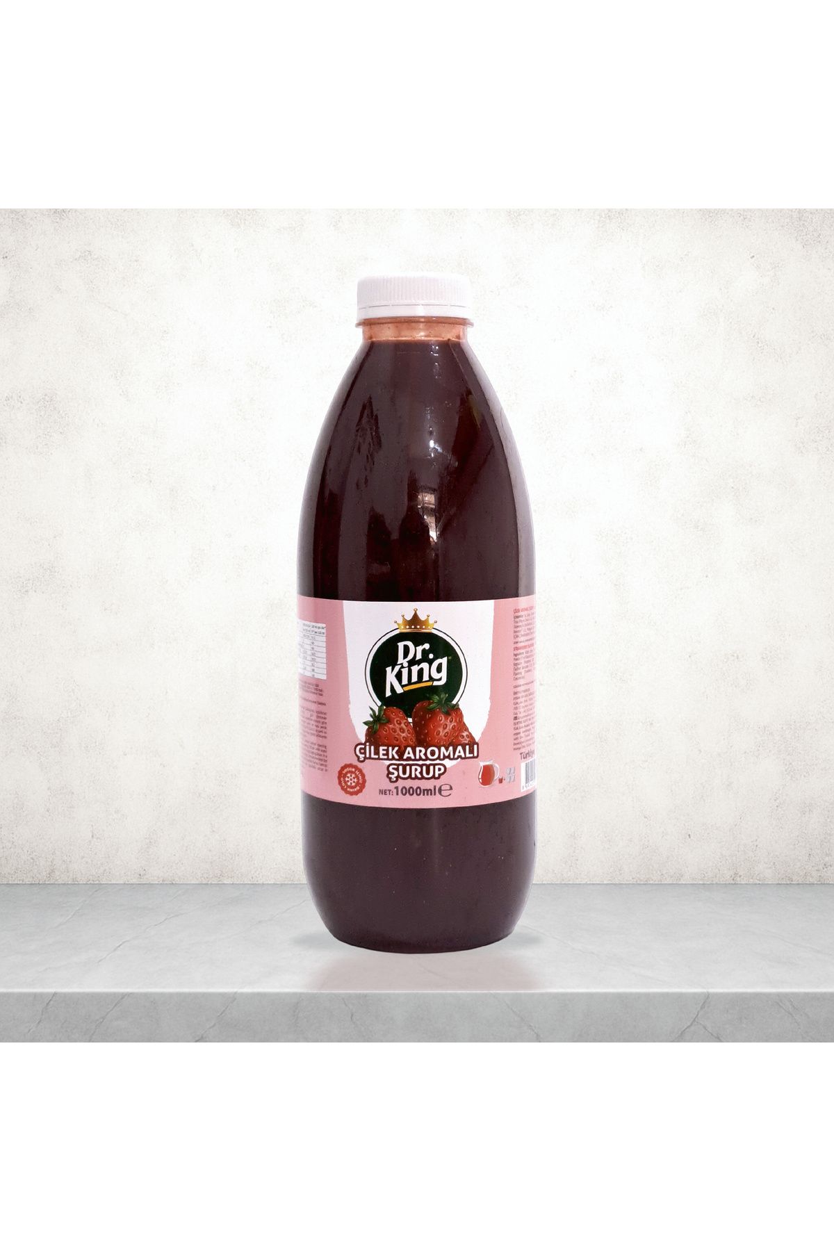 Newking Sos ÇİLEK AROMALI KONSANTRE İÇECEK 1000 ML