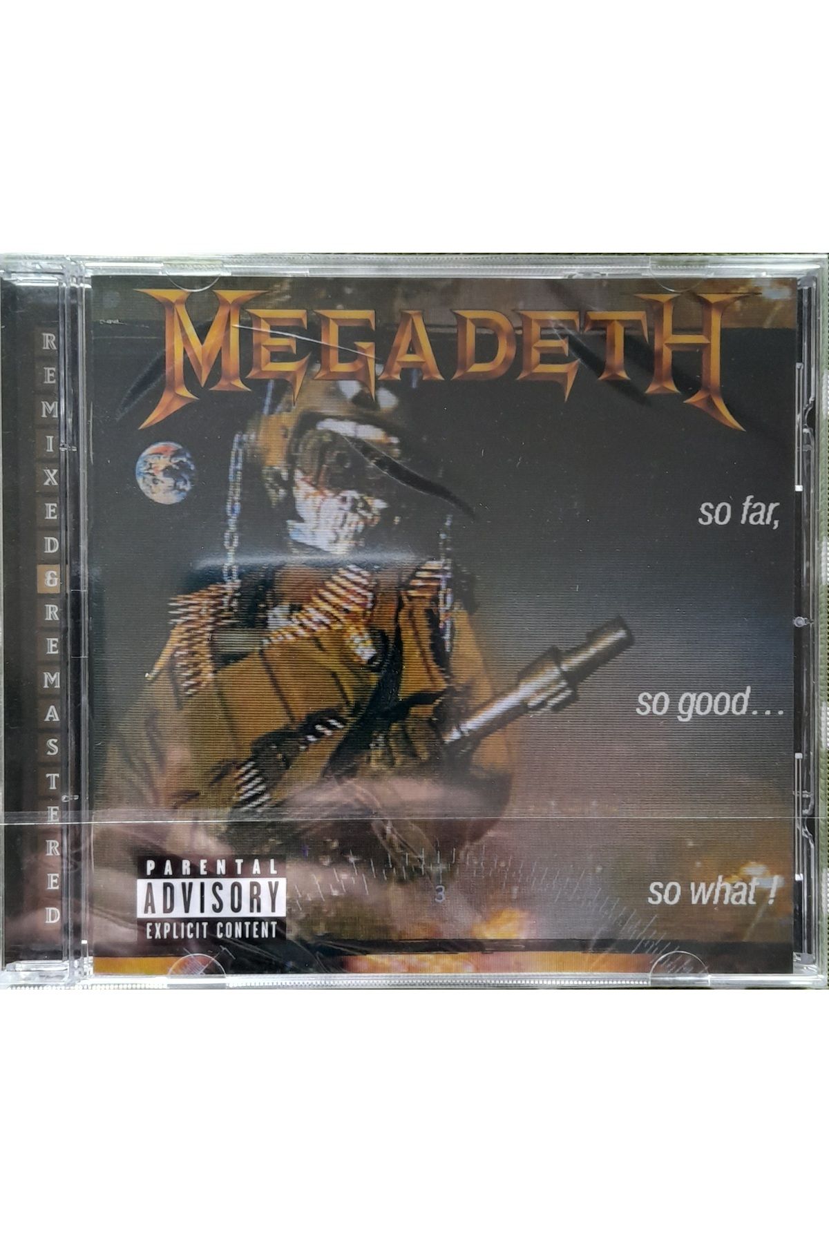 Eskişehir Plak CD MEGADETH – so far, so good… so what