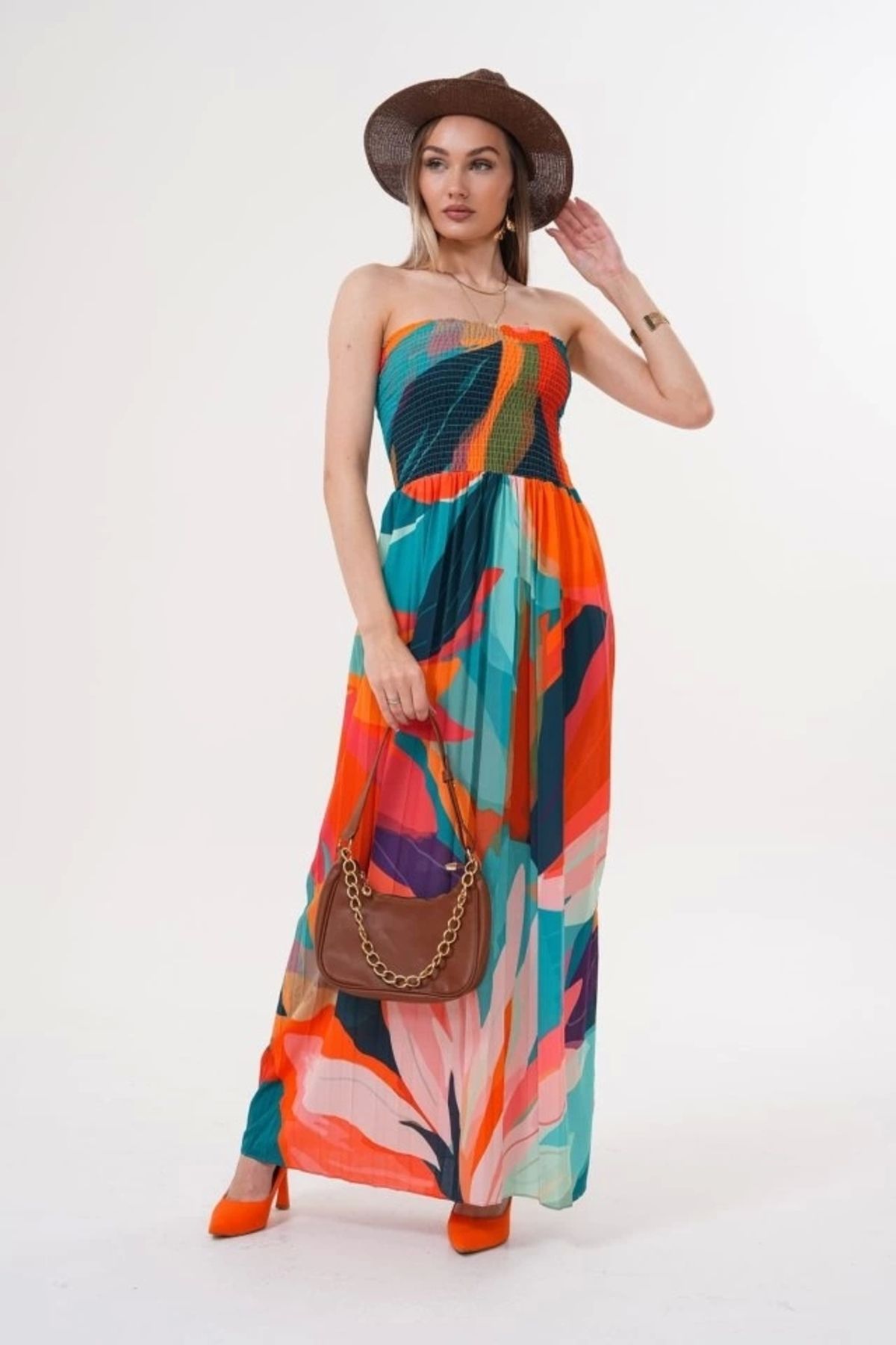 Butik STRAPLEZ ELBİSE