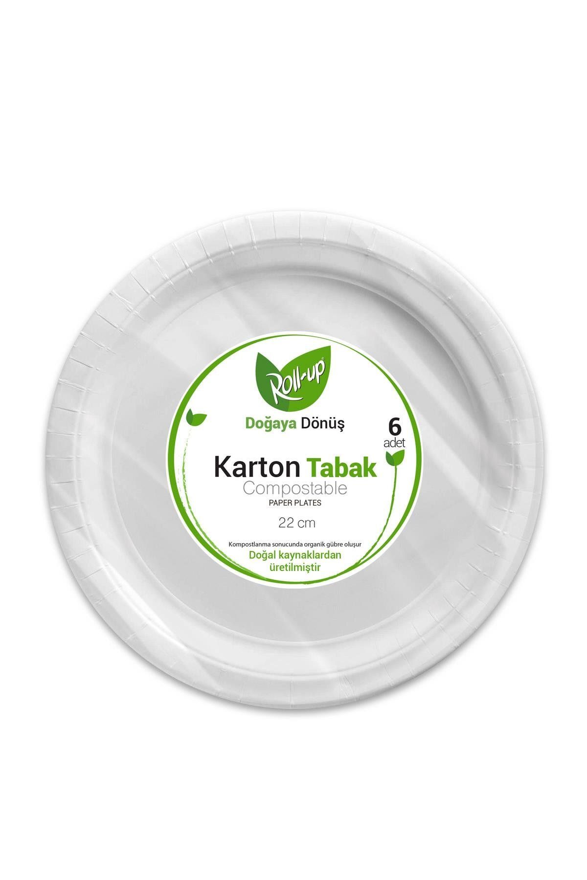 alsepeteavm Roll-up Doğa Dostu Karton Bardak 7oz 10lu