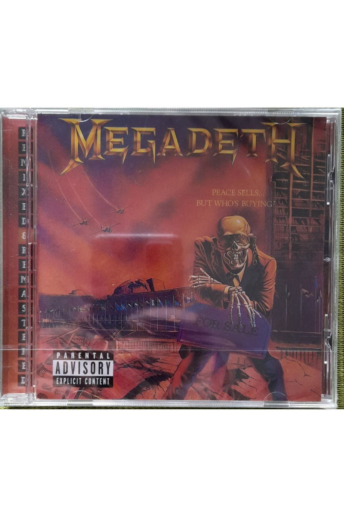 Eskişehir Plak CD MEGADETH – peace sells…but who’s buying