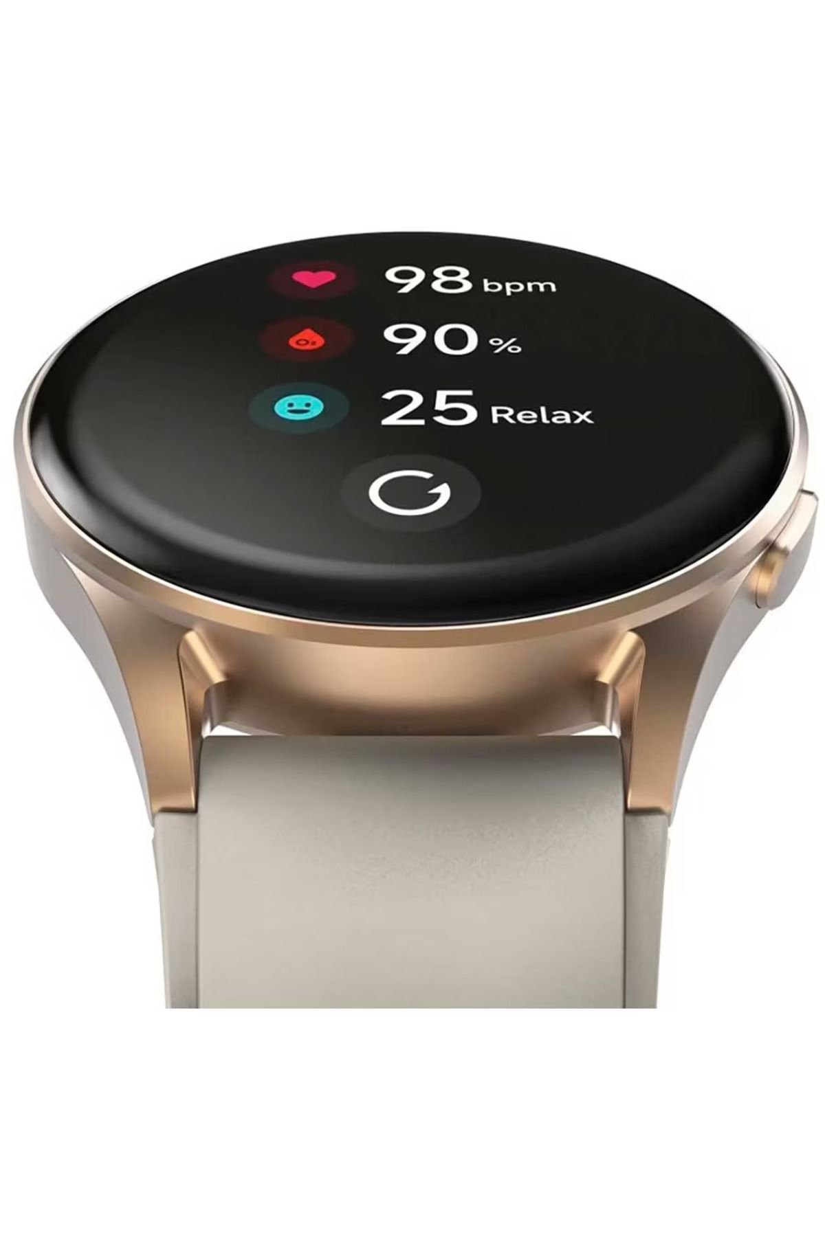 Smart Vibe-Smartwatch Amoled Always On Wix™fit 1.32” Panda Glass, Apel, Gps Track, Asistent Vocal, Cream 5