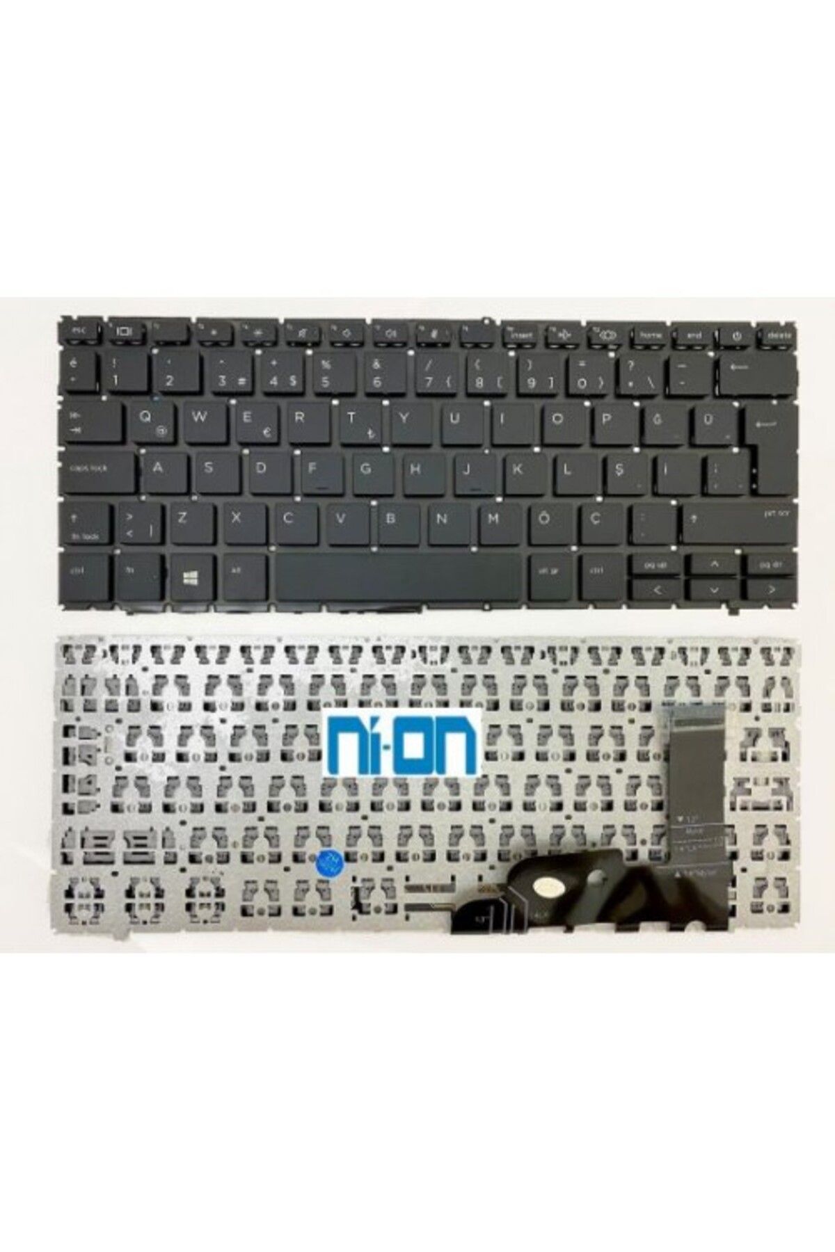 NION HP Elitebook 1040 G10 uyumlu Notebook Klavye (Siyah TR)