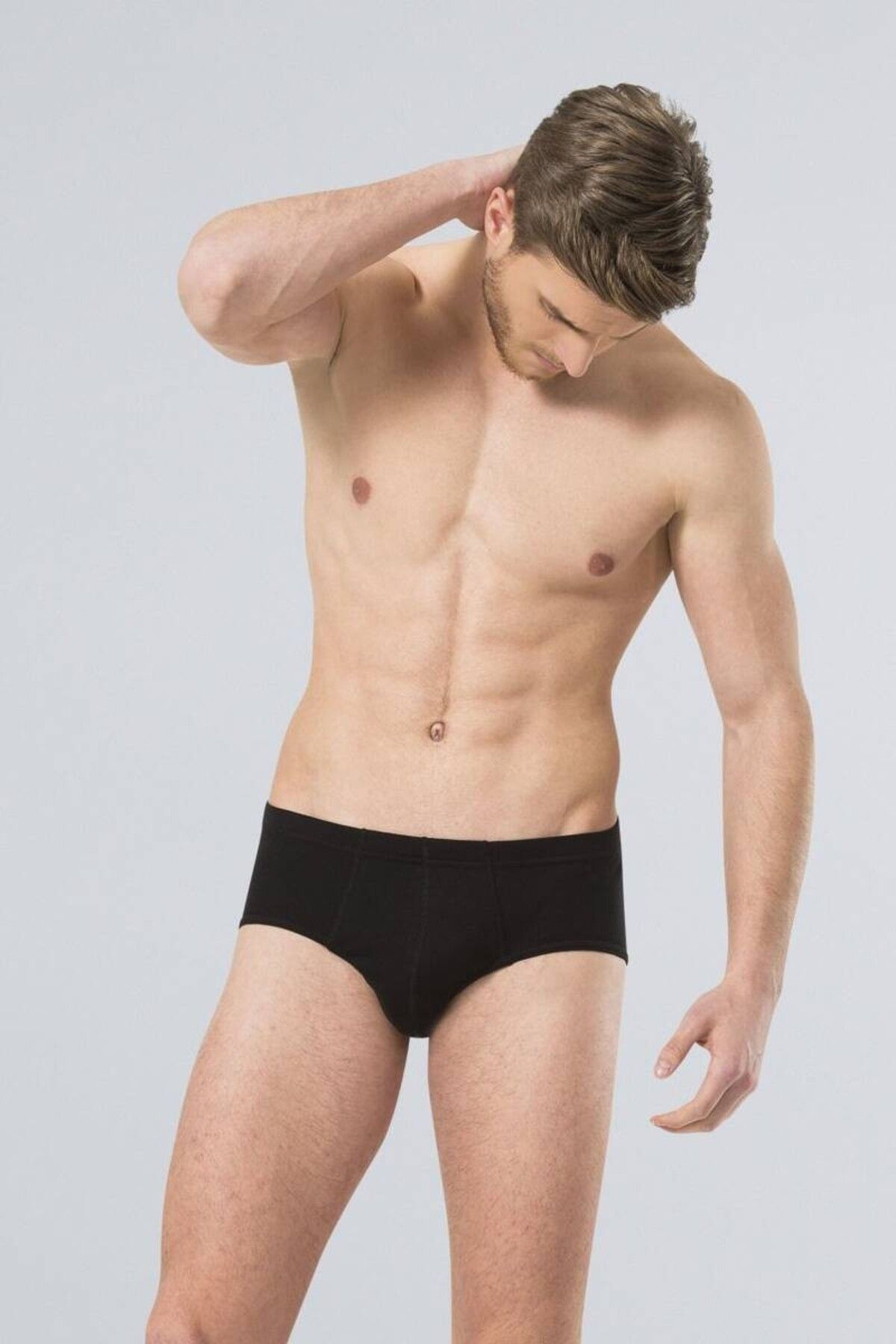 TÜREN-Men's Ribbed Com Slip (Pack of 2) 5