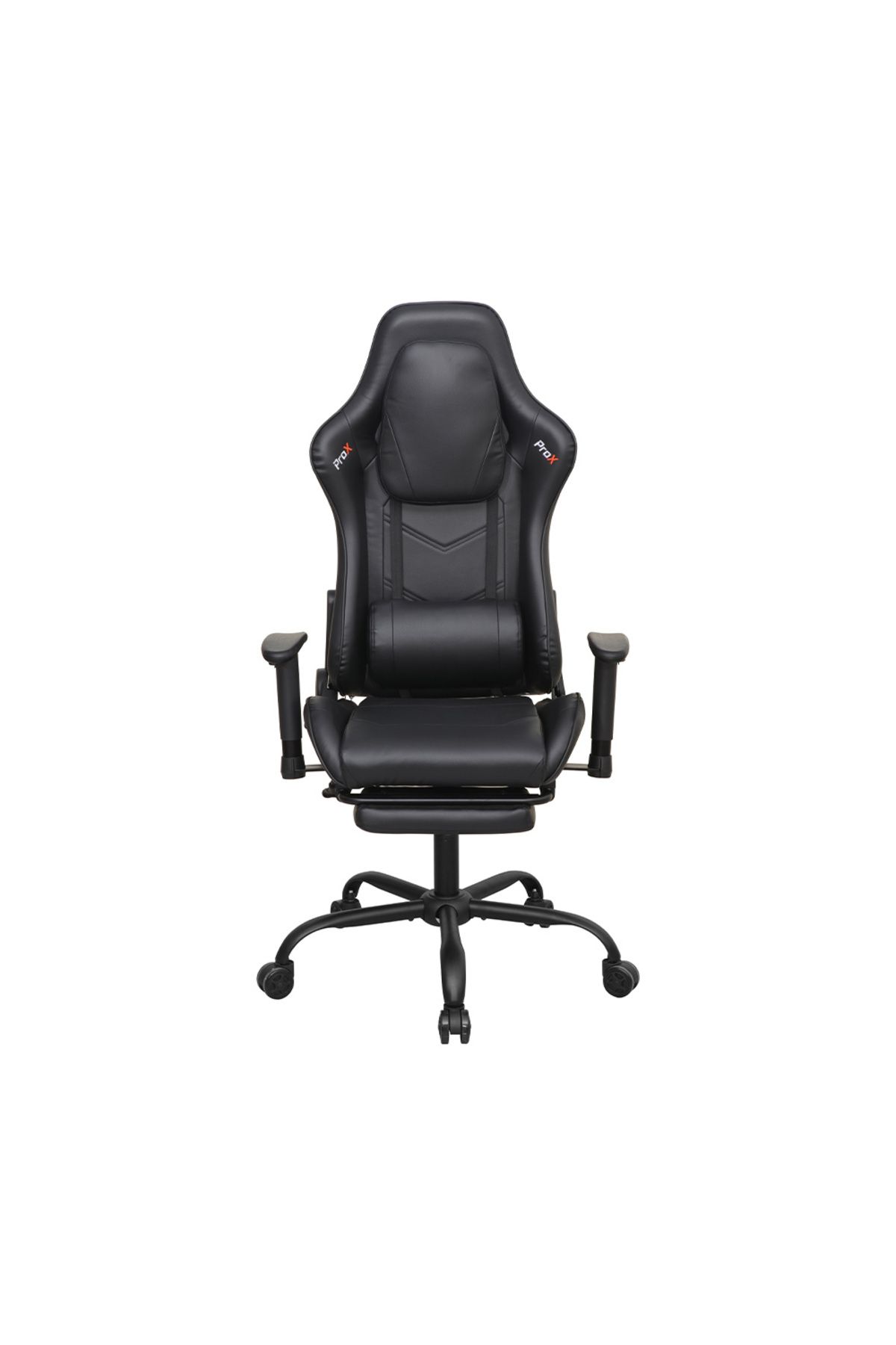 Adore Mobilya Adore Gaming ProX Oyuncu Koltuğu Siyah S. Deri 71x77,5-126x136 cm