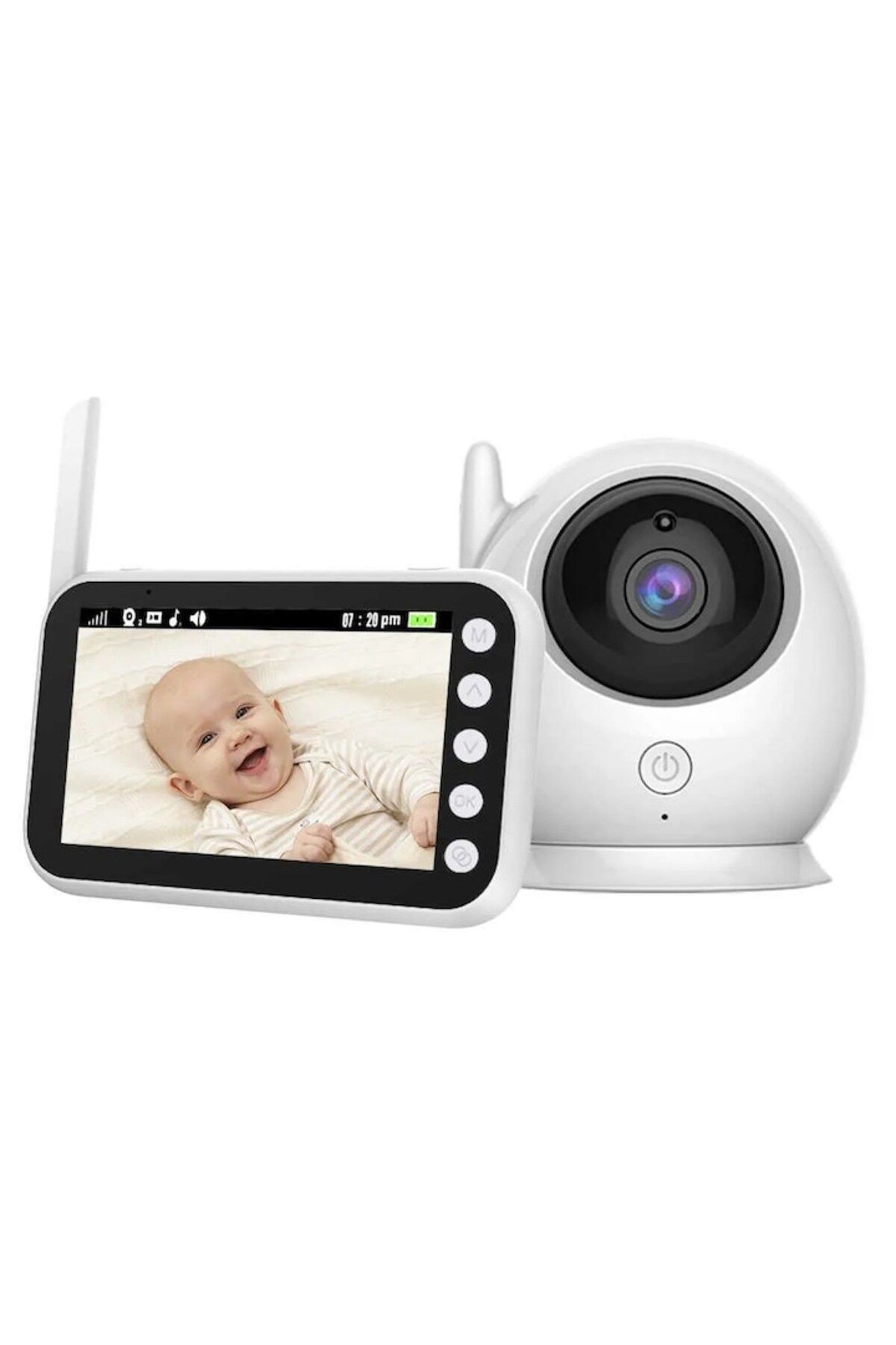 ideal STORE-BabyKonect Baby Monitor idealSTORE, Coverage 260m, Night Vision, Cry Detection, 360° Rotation, Room 3