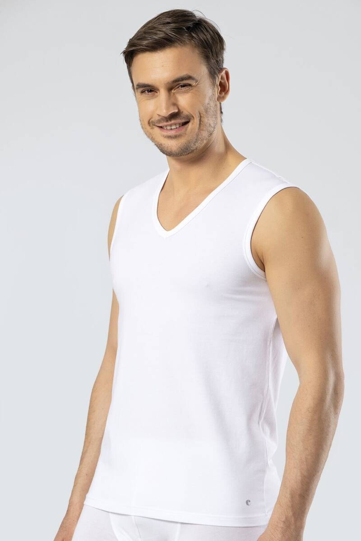 Cacharel-Men's Sports Tank Top - V-Neck 4