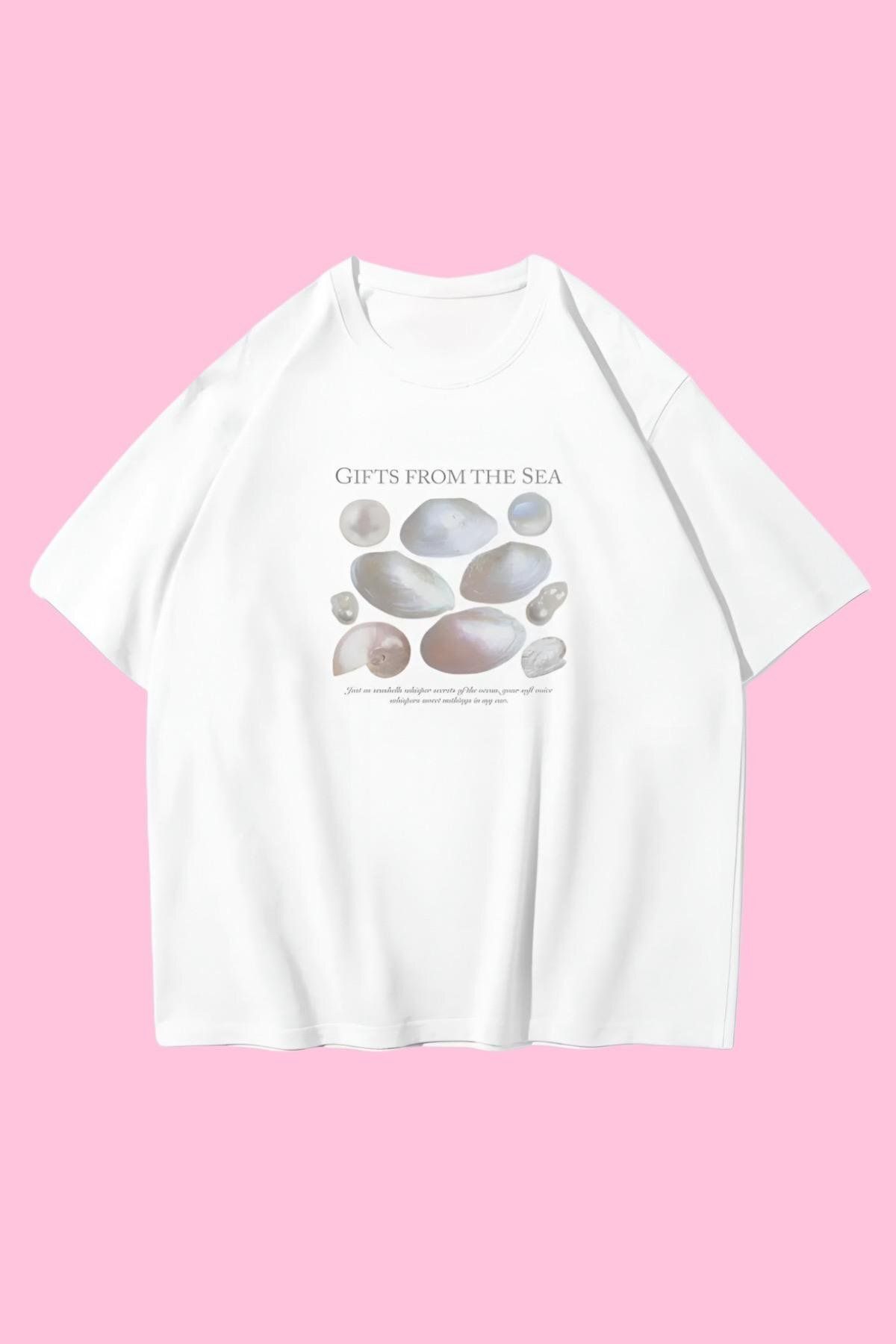 Carpe Gift Sea Shell Oversize T-shirt