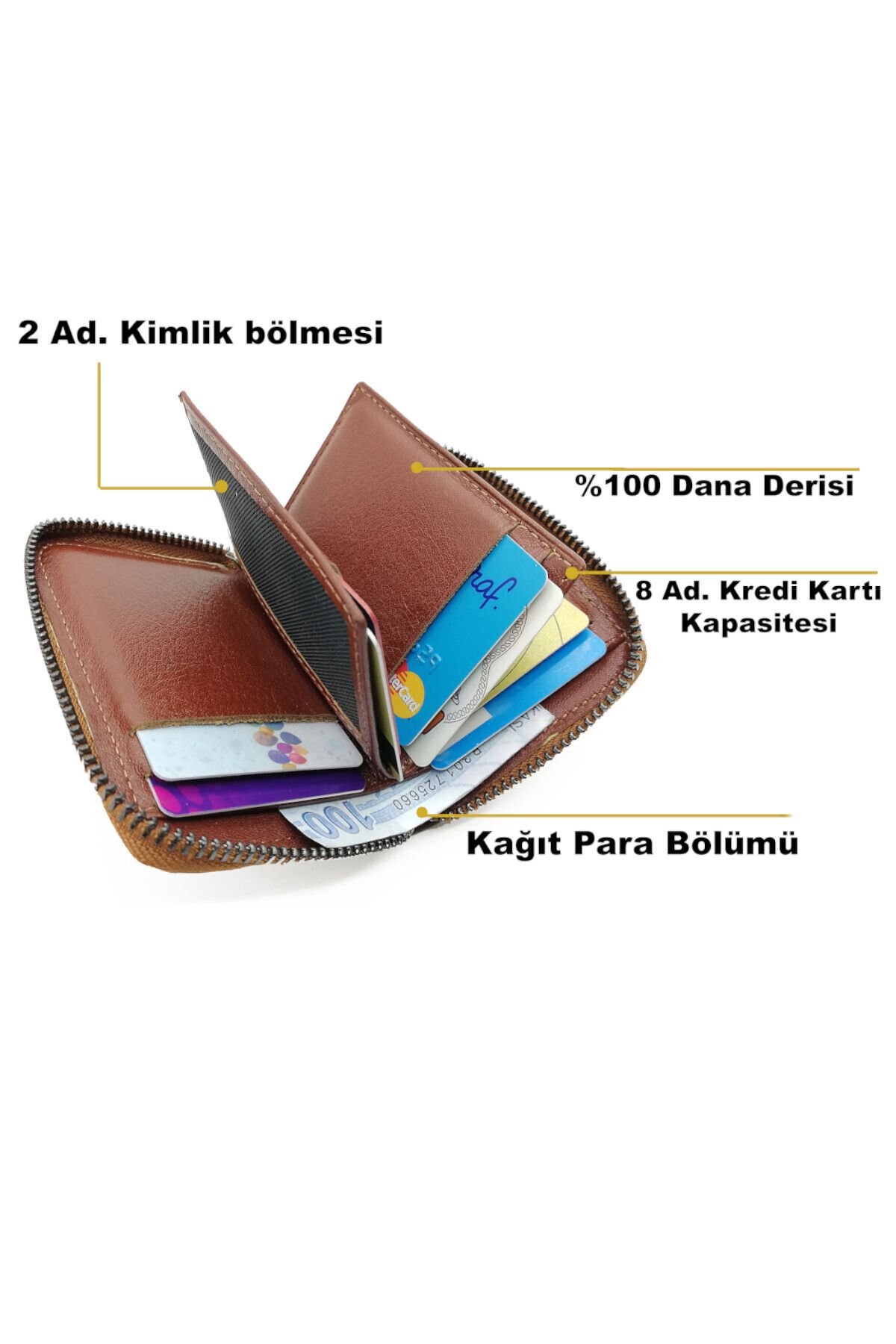 کیف پول مردانه کارت ZIPPER WALLET HOLY KEYCHAIN هدیه دستبند Ayleen Ayz