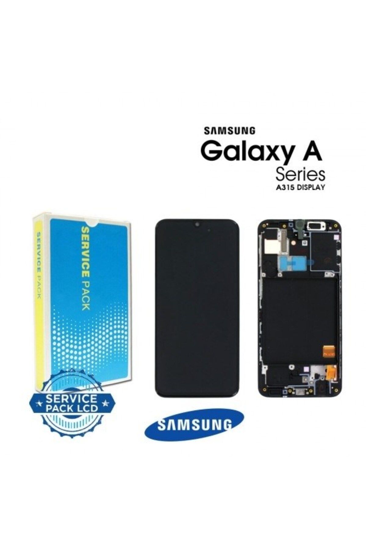 Samsung A315 A31 Ekran Lcd Çıtalı %100 Kvk Servis