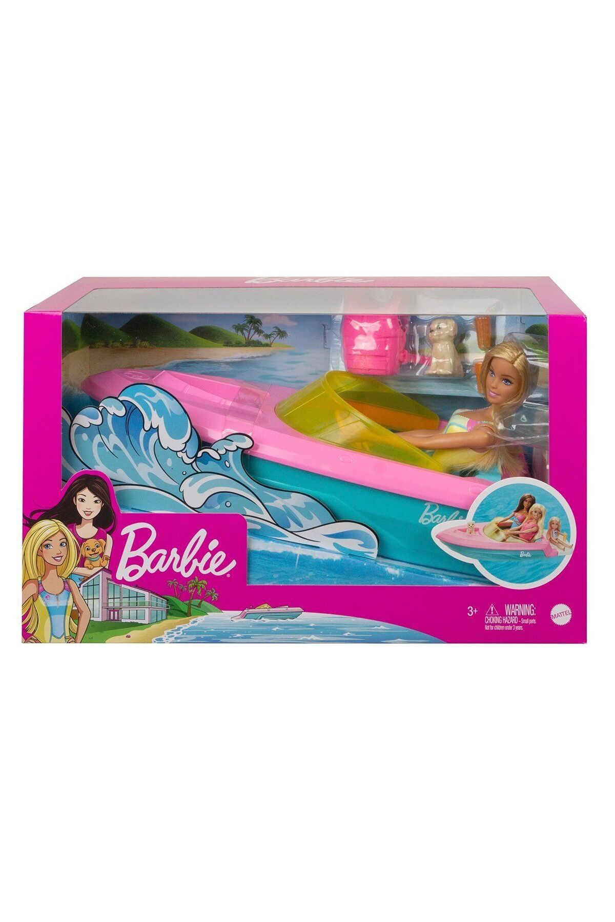 Easy Tedarik GRG30 Barbie® ve Teknesi Oyun Seti