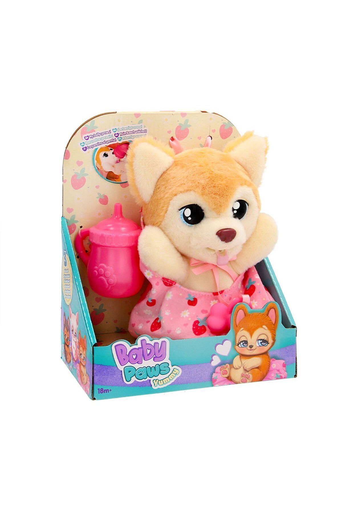 Easy Tedarik BAW03300 Baby Paws Yummy Shiba Inu 18 cm Peluş