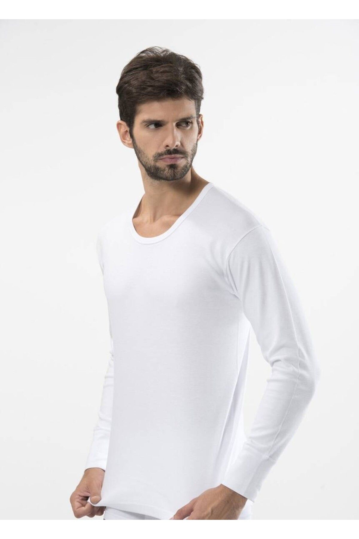 TÜREN-Men's Interlock Long Sleeve Undershirt 2