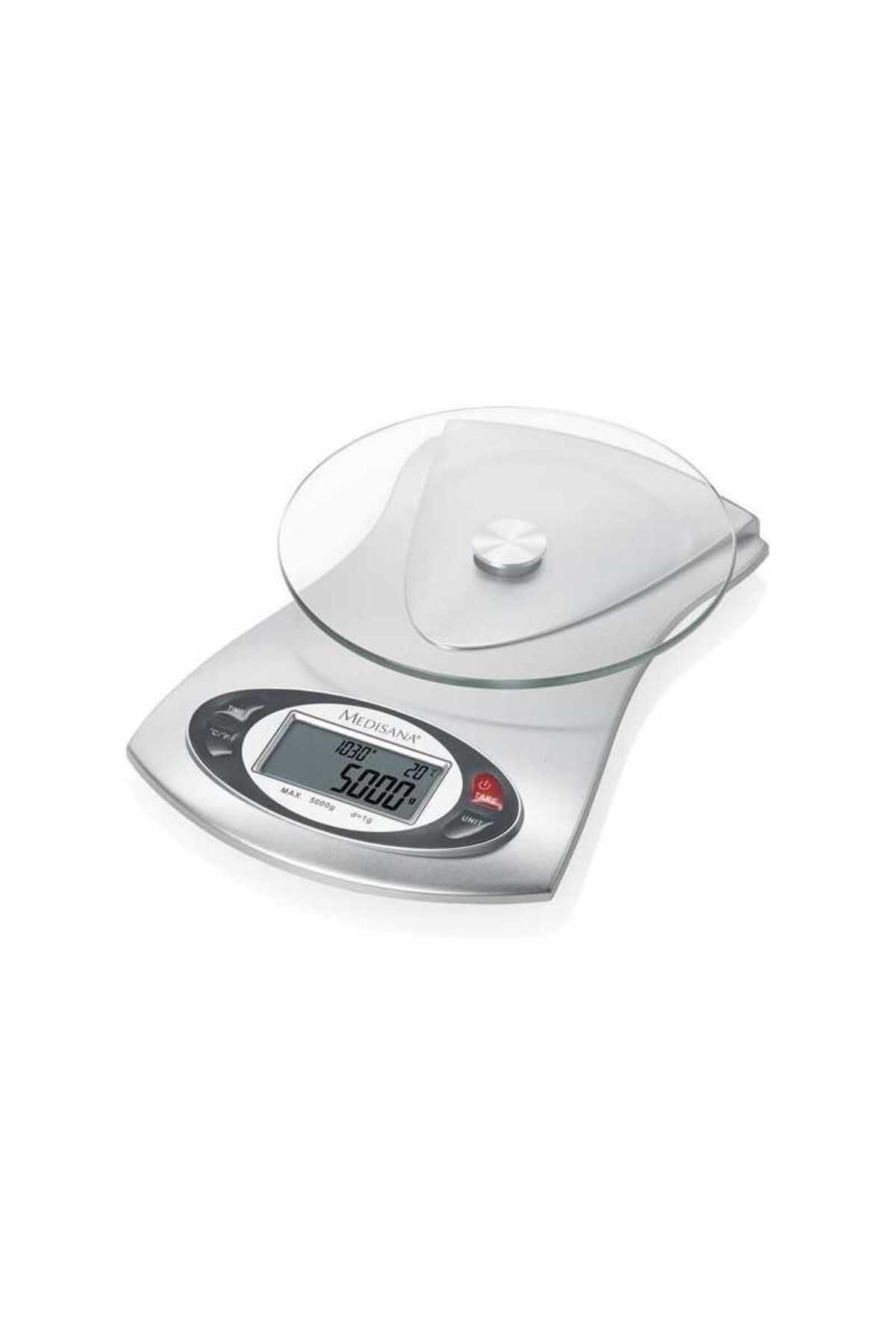 medisana Cantar Digital De Bucatarie Medisana Ks220 , 5kg, Afisaj Lcd, Ceas Si Termometru - One Size