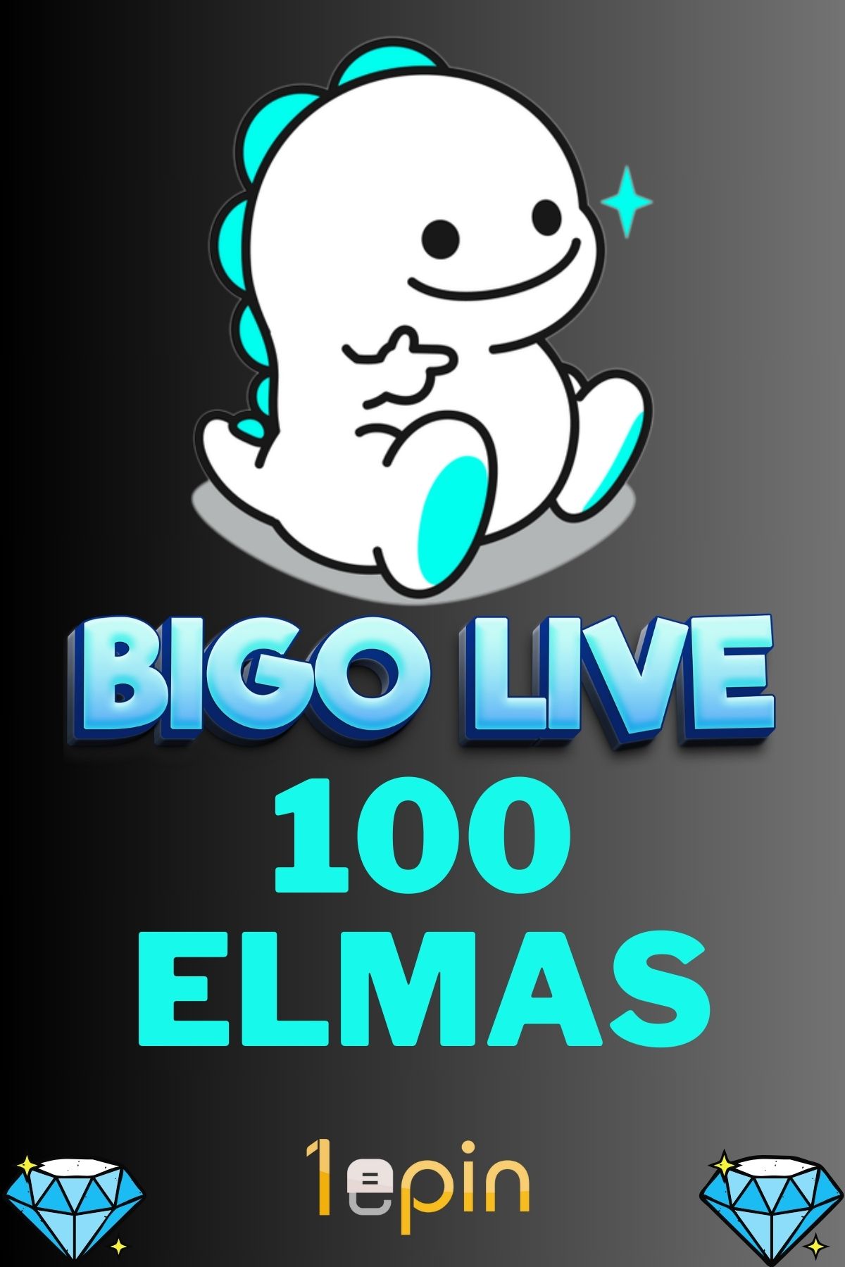 1epin Bigo Live 100 Elmas Anlık ID Yükleme
