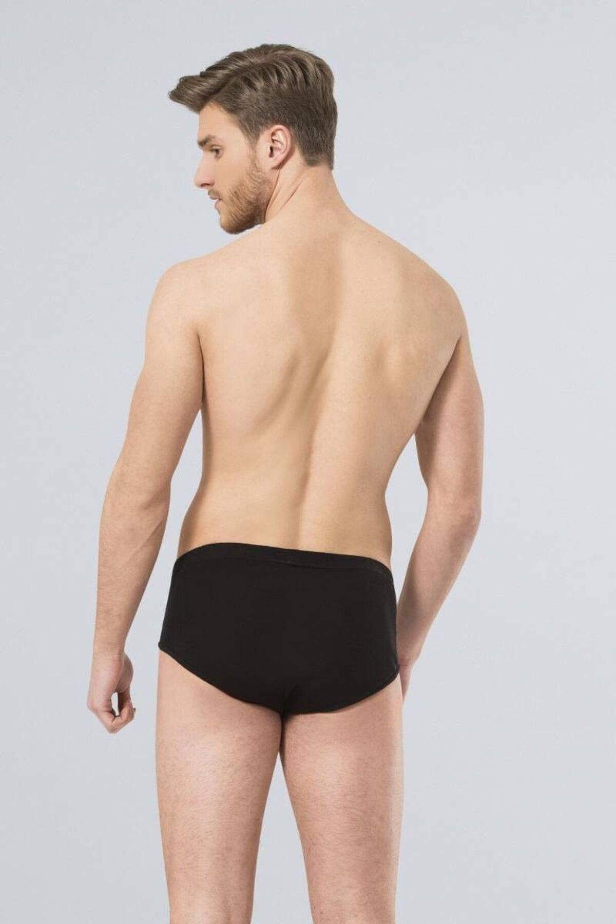 TÜREN-Men's Ribbed Com Slip (Pack of 2) 3