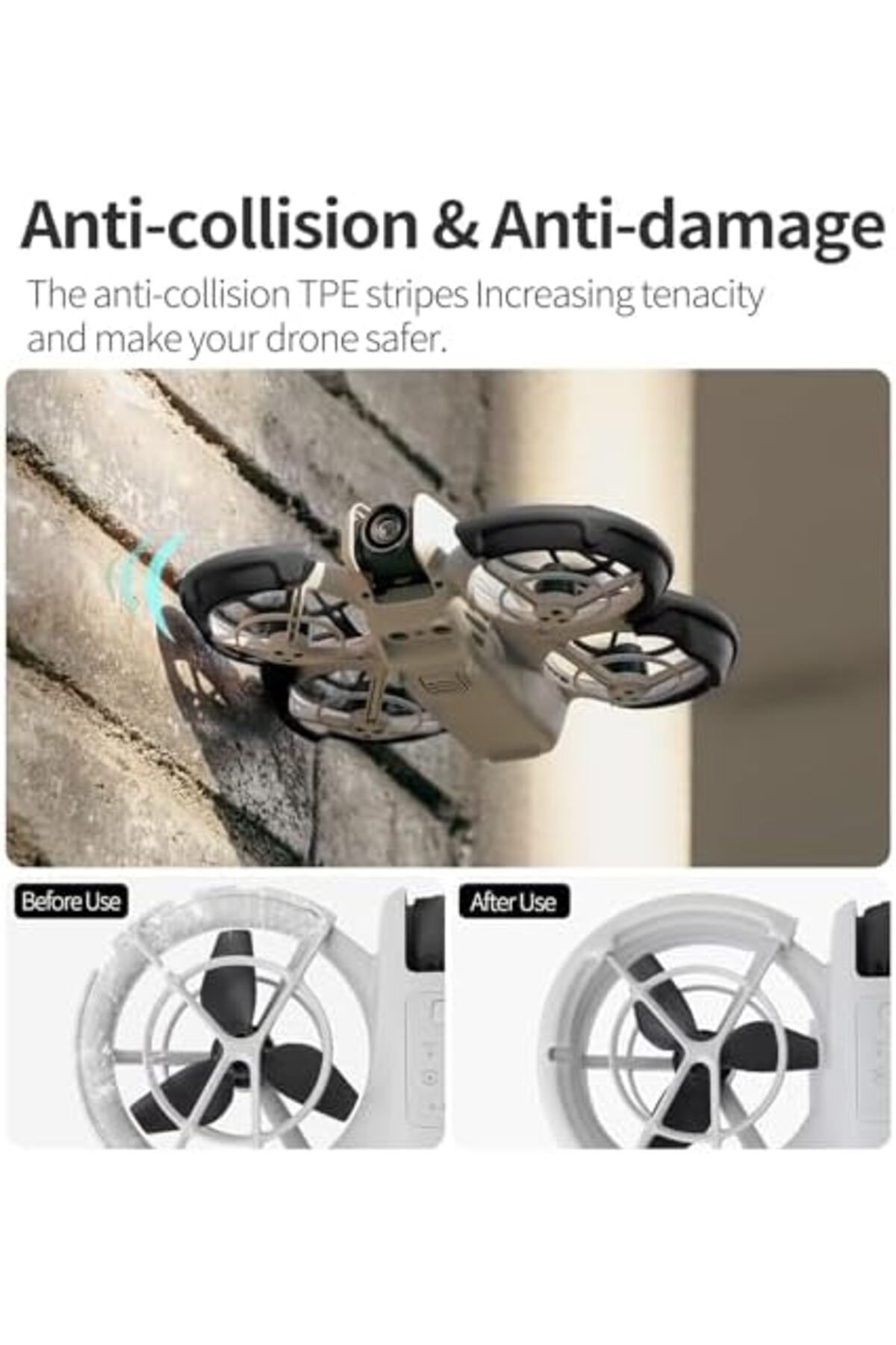 Cesiro-Protecție anti-coliziune FSIDIWT pentru accesorii DJI Neo, protector anti-coliziune Neo Gimbal 2-în- 4