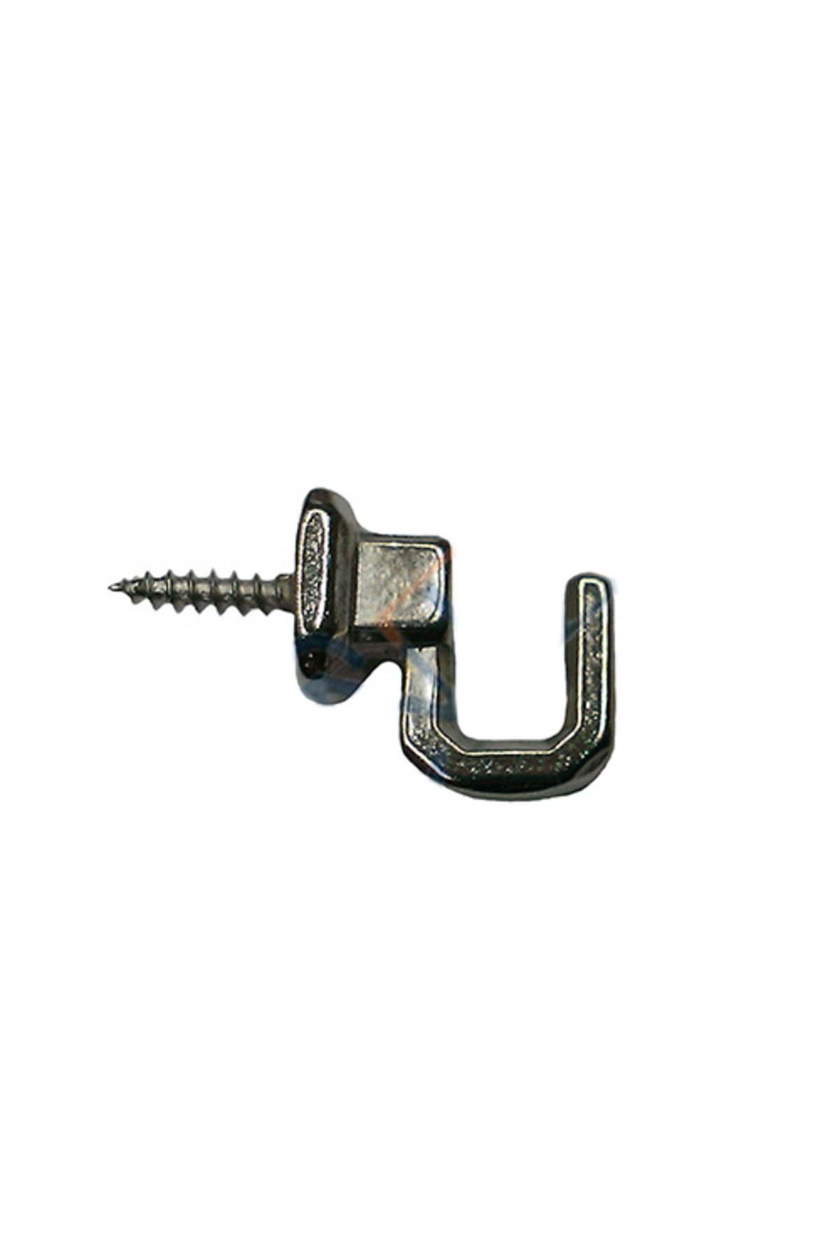 Easy Tedarik Vidalı Kanca, Askı Küçük - 15x18mm, Nikel - 100 Adet