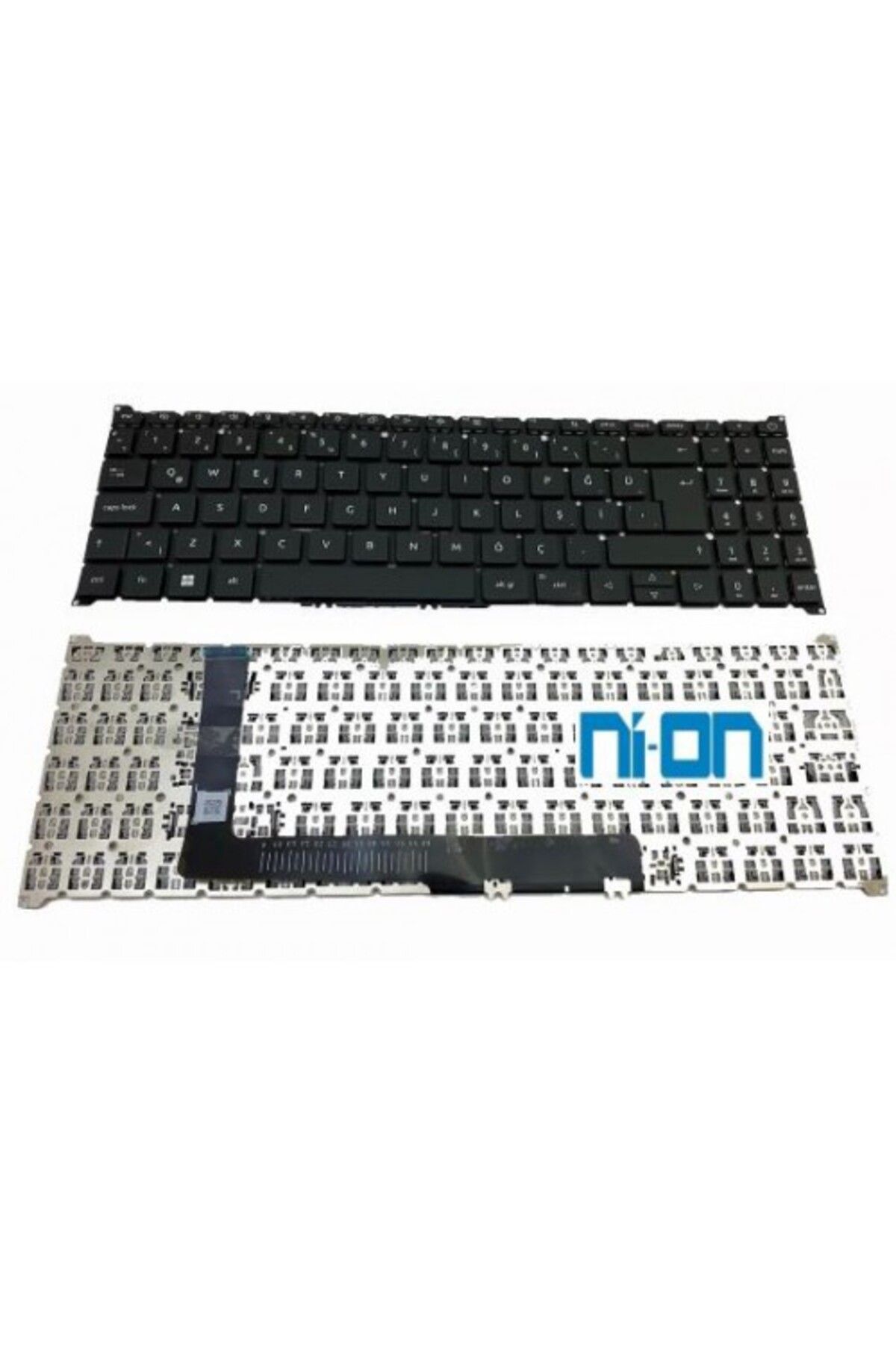 NION Acer Aspire A515-57G uyumlu Notebook Klavye (Siyah TR)