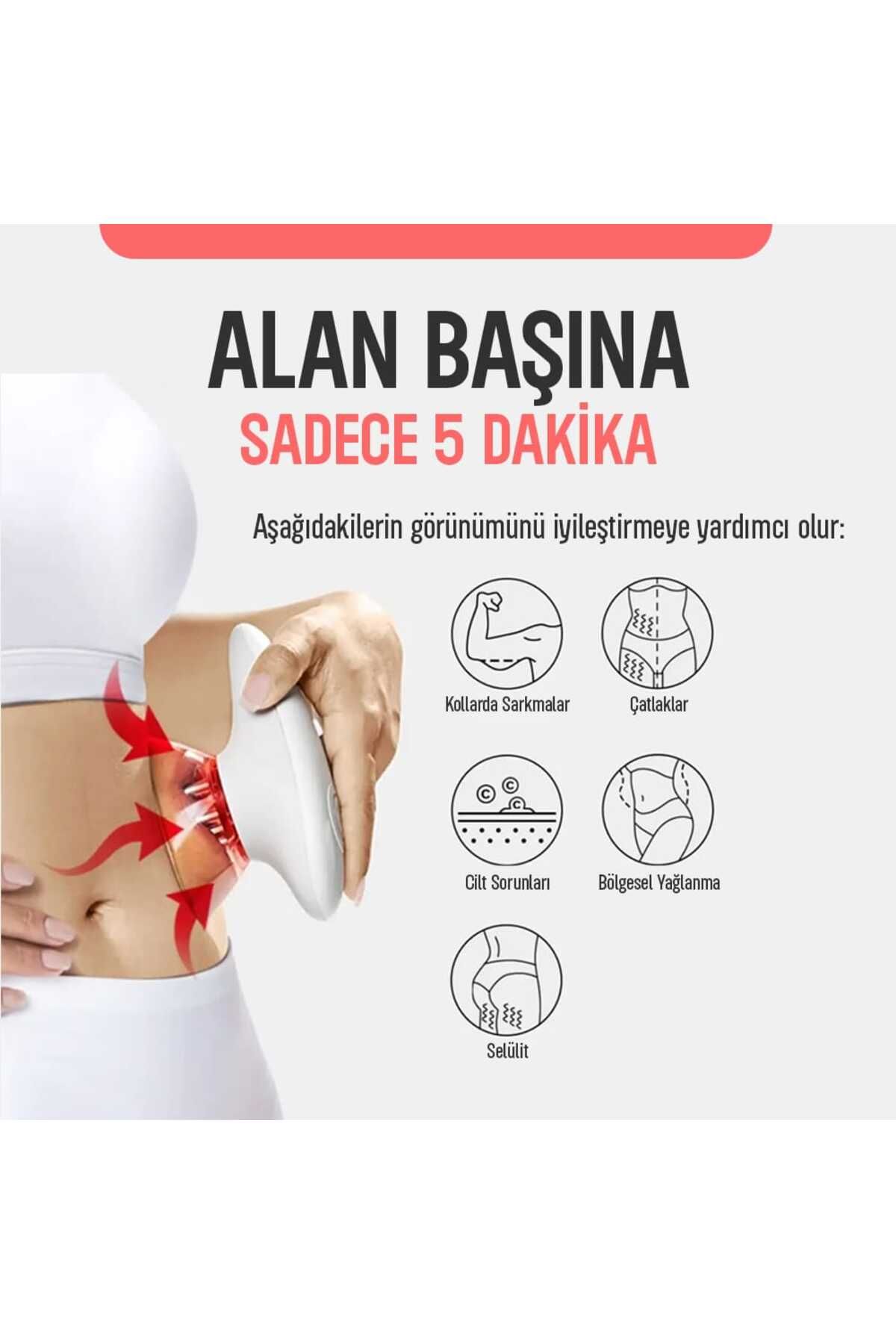 SPRİNGMAX Ems Vücut Sıkılaştırıcı Şekillendirici Ve Selülit Azaltıcı Yüz Vücut Güzellik Vakum Cihazı