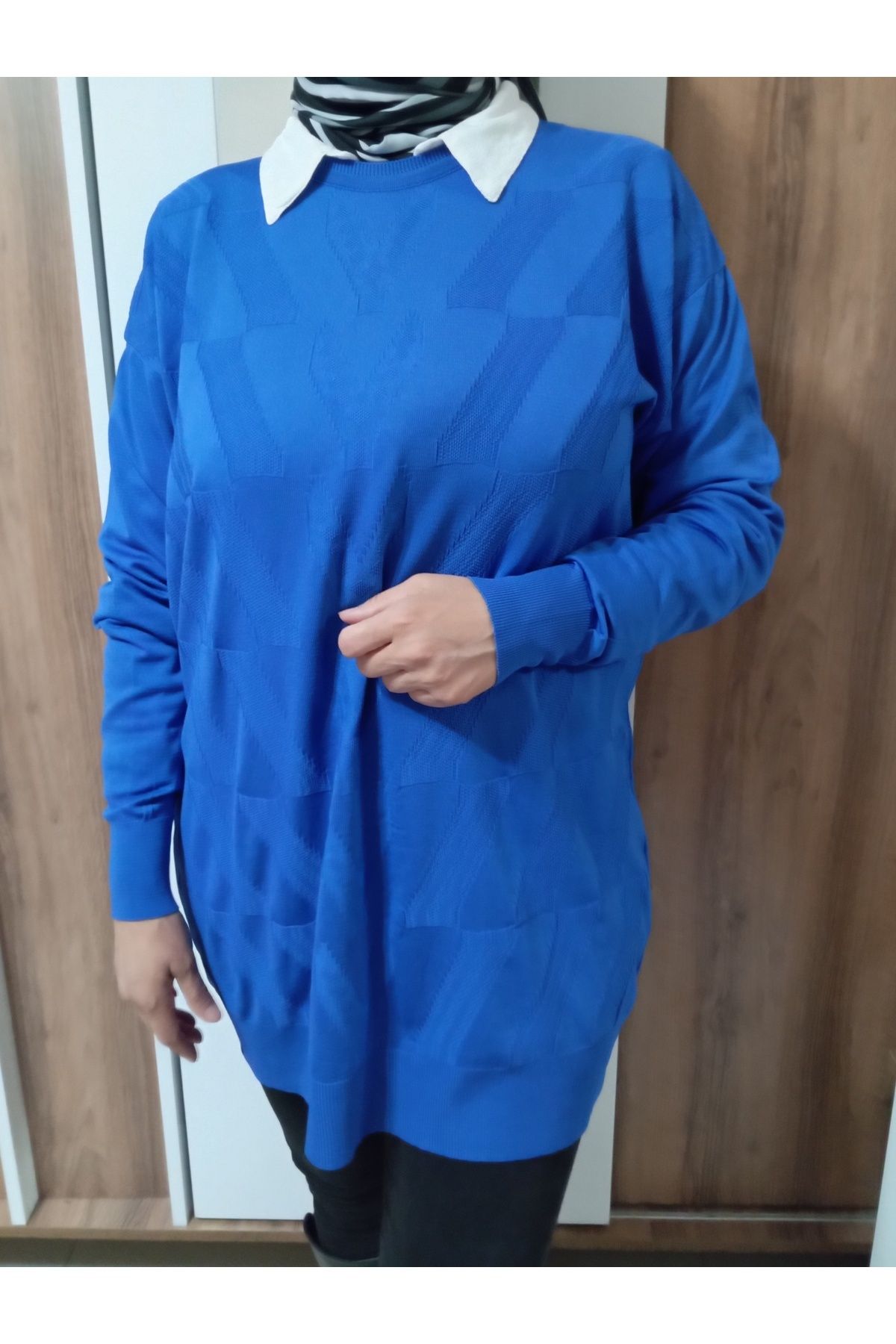 ASEZ BUTİK İnce Tesettür Triko Bluz