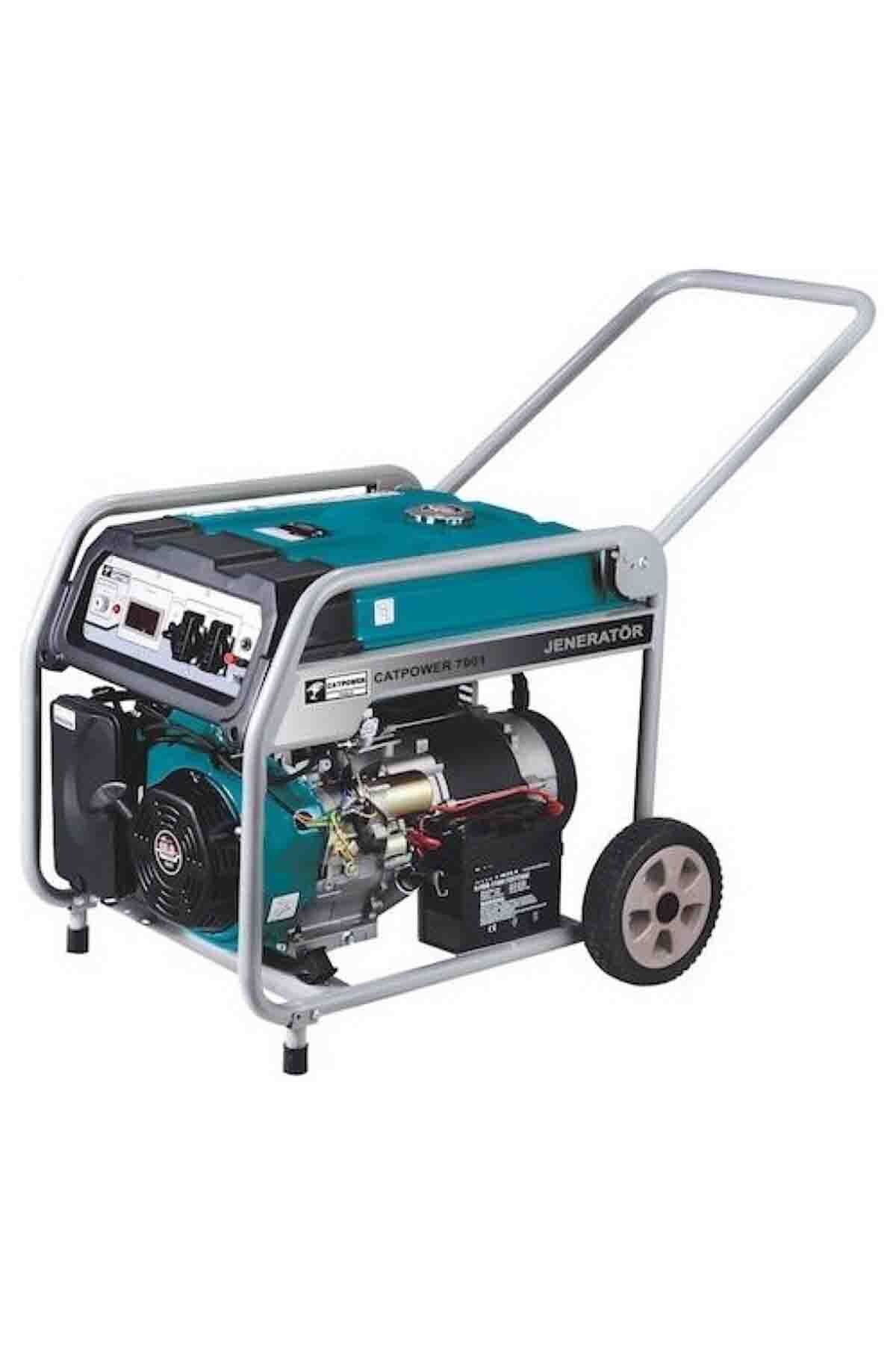 CATPOWER EL ALETLERİ CATPOWER BENZİNLİ JENERATÖR MARŞLI 16 HP 7.5KWA