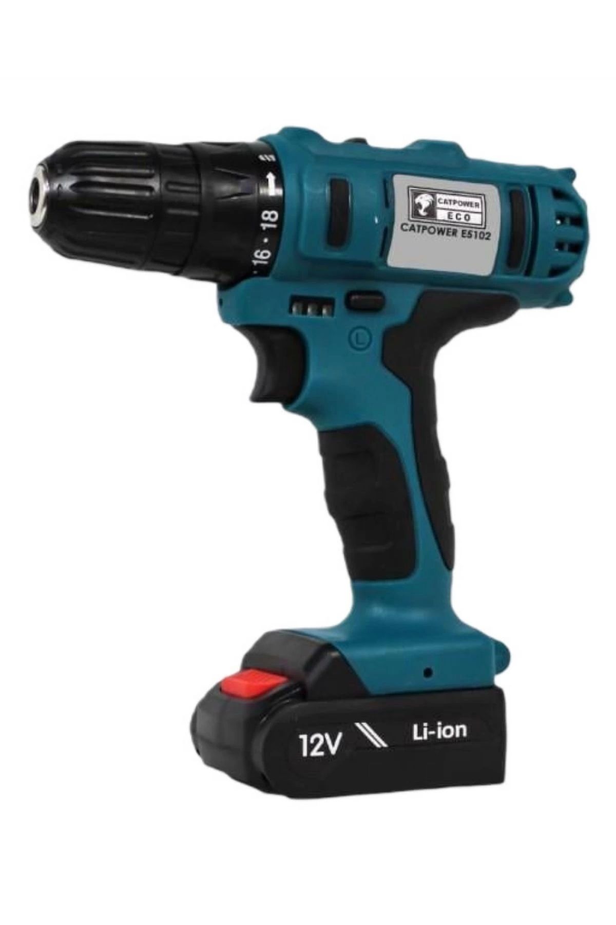 CATPOWER EL ALETLERİ Catpower 5102 Akülü Vidalama 20v 1.5 Ah