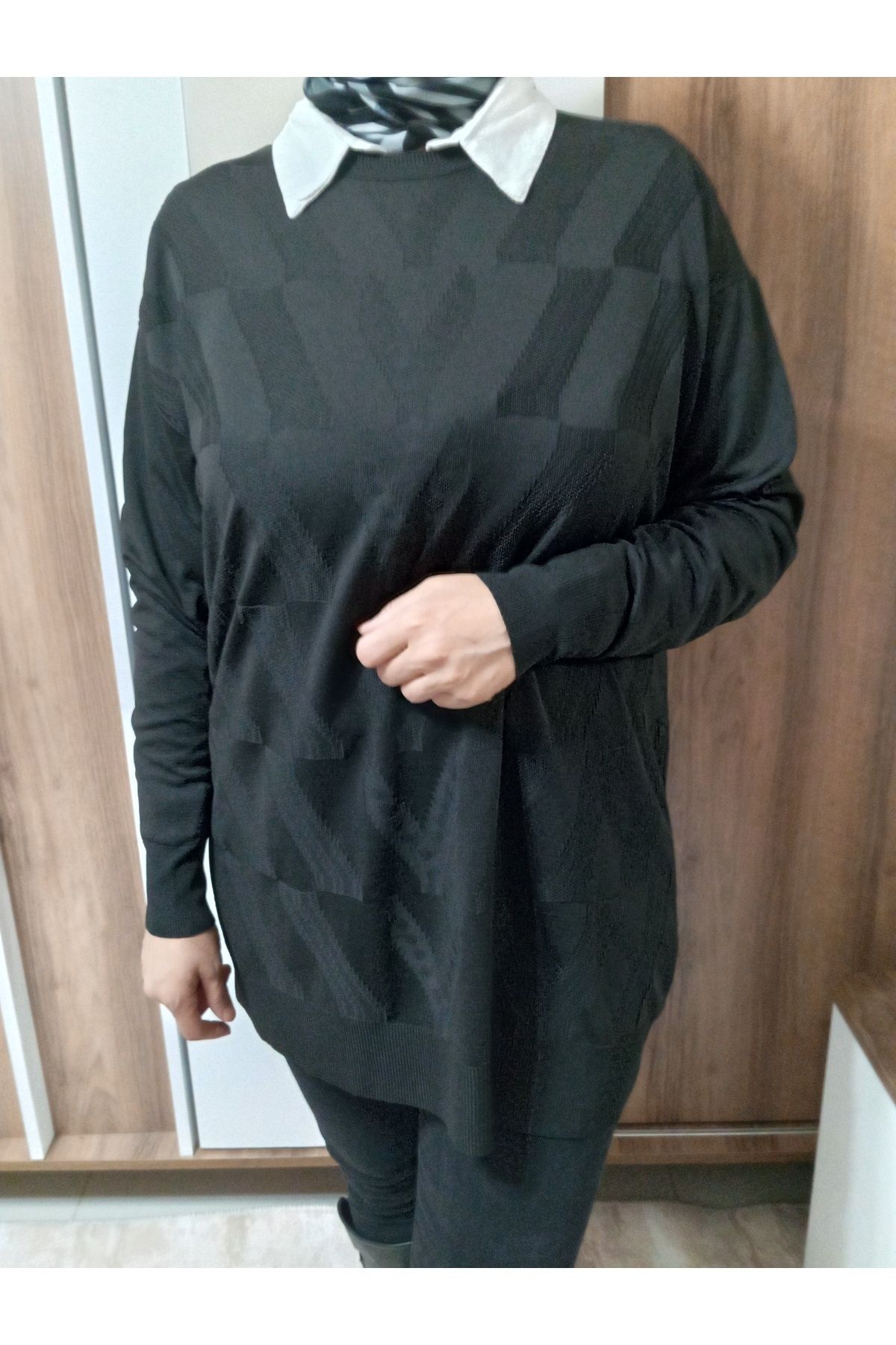 ASEZ BUTİK İnce Tesettür Triko Bluz
