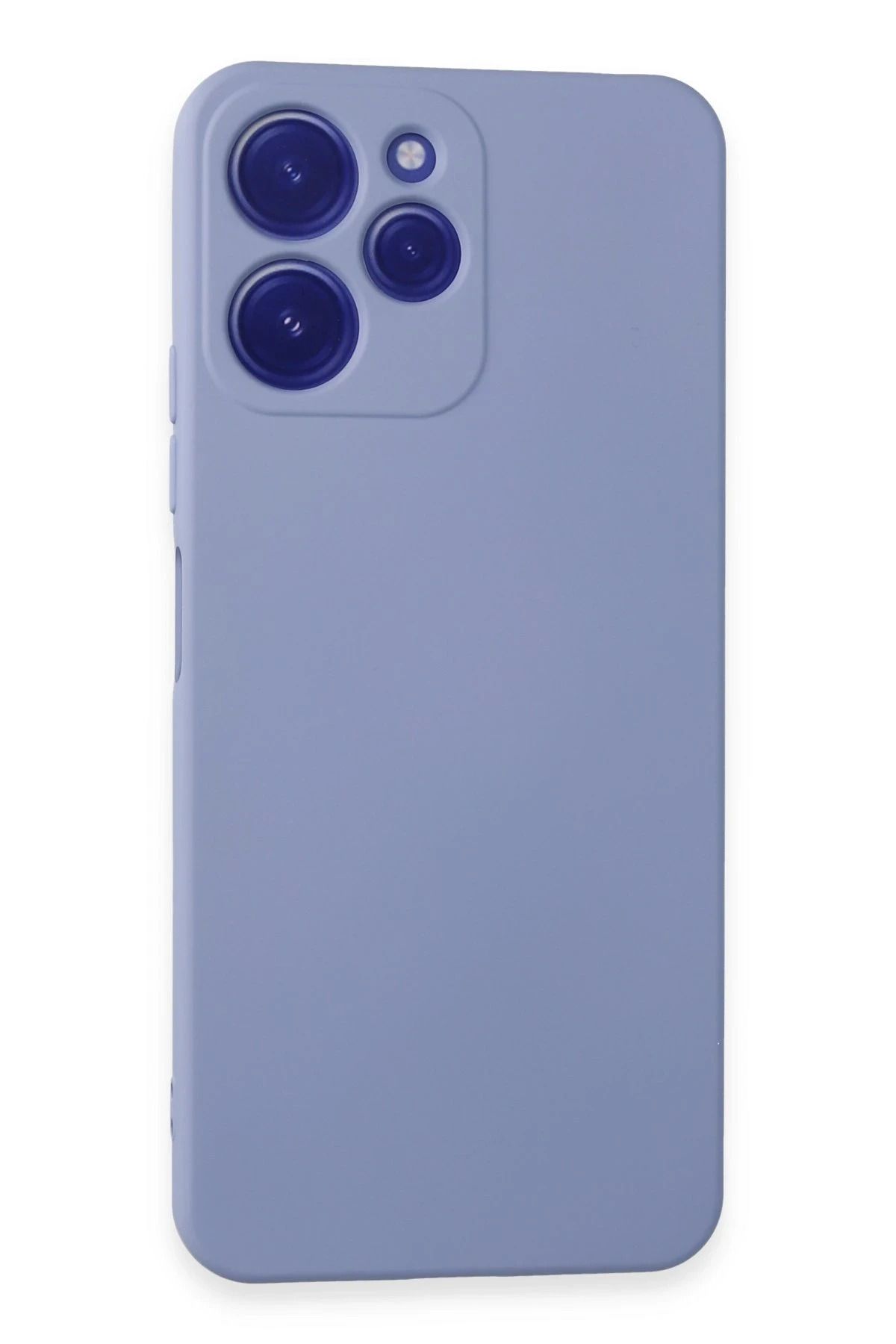 NewFace Xiaomi Redmi 12 Kılıf Nano içi Kadife Silikon - Lila FERRG