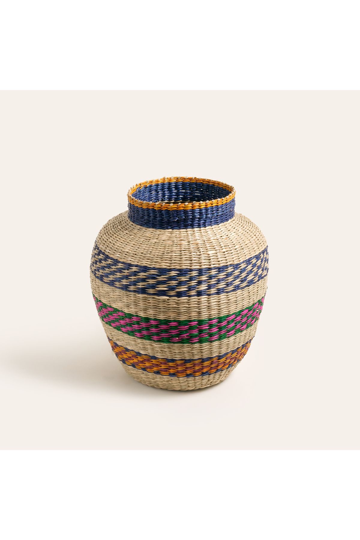 Zsa Zsa Zsu Tam Dao Deniz Çayırı Vazo 30x18x33 Cm Renkli