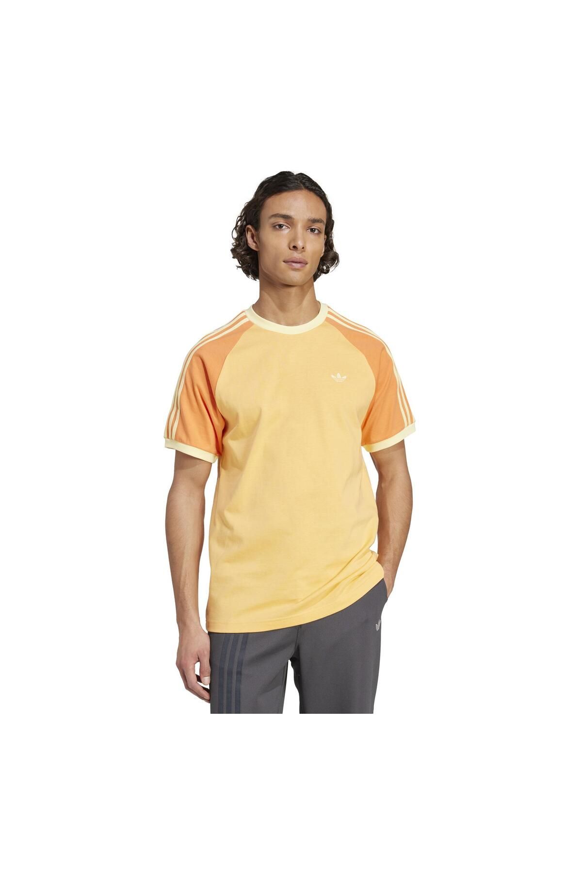 adidas KC4959-E adidas Calı Tee Erkek T-Shirt Turuncu