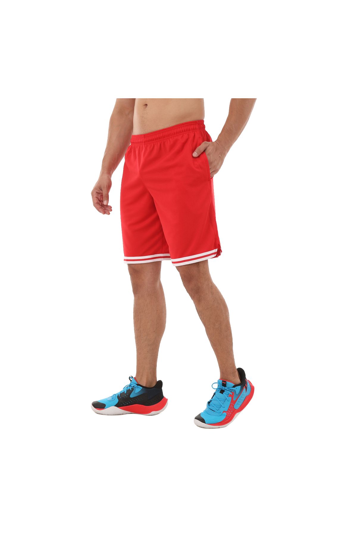 Under Armour A1383392-600-600 Under Armour Ua Perimeter Short Erkek Şort Ve Kapri Kırmızı