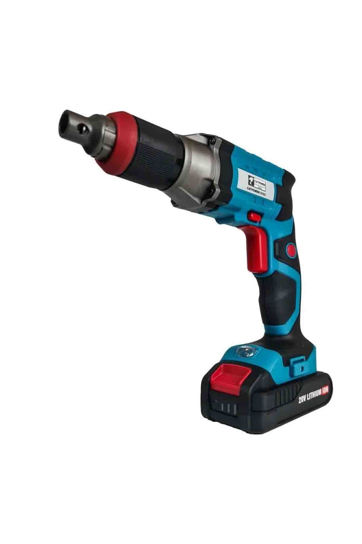 CATPOWER EL ALETLERİ CATPOWER AKÜLÜ ALÇIPAN VİDALAMA 20V Lİ-İON 2.0 Ah