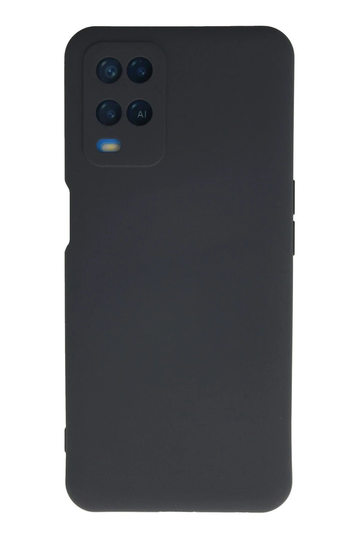 NewFace A54 4G Kılıf Nano içi Kadife Silikon - Lacivert FERRG