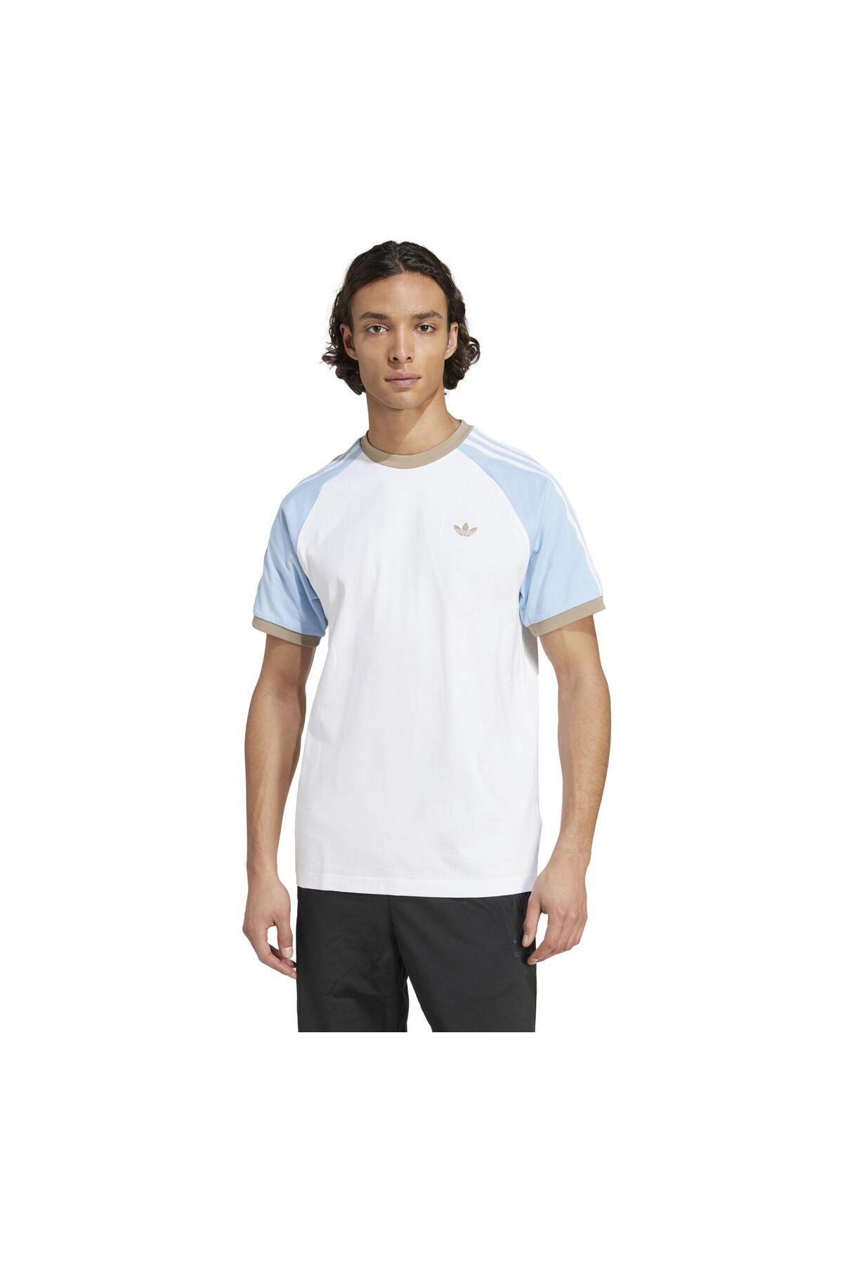 adidas KC4960-E adidas Calı Tee Erkek T-Shirt Beyaz