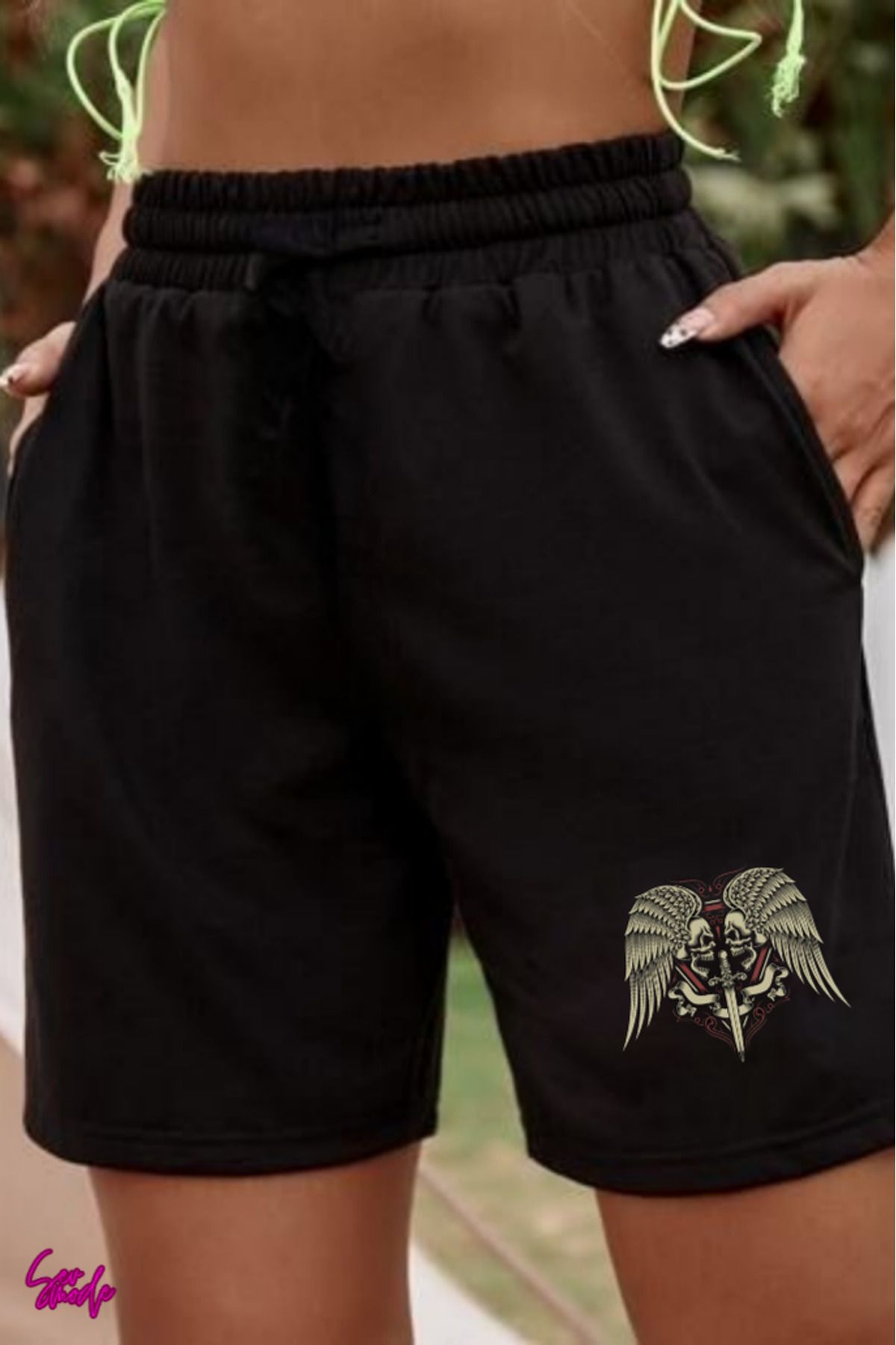 SevMode Baskılı Unisex Şort