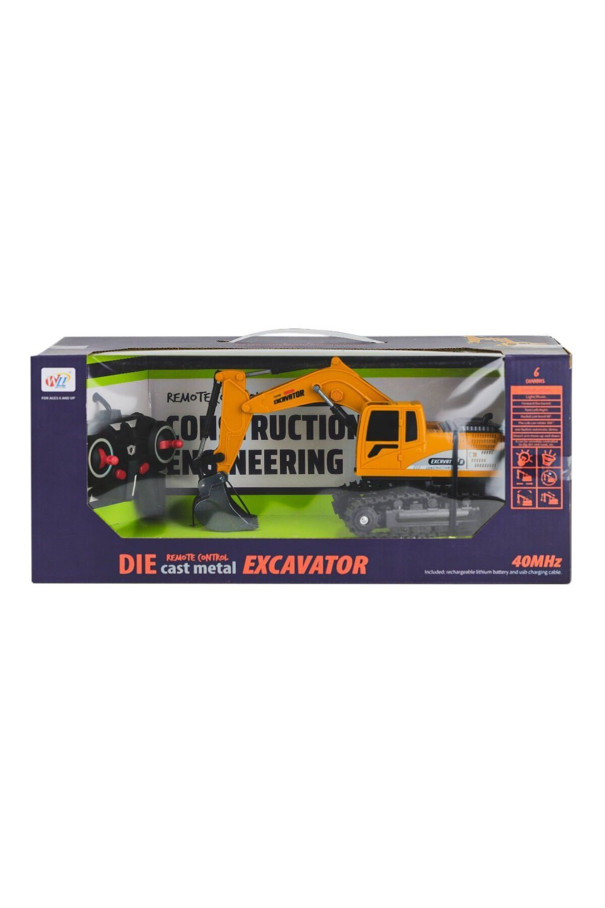 swilex 680D-2 Sesli ve Işıklı Kumandalı Kepçe -Karsan