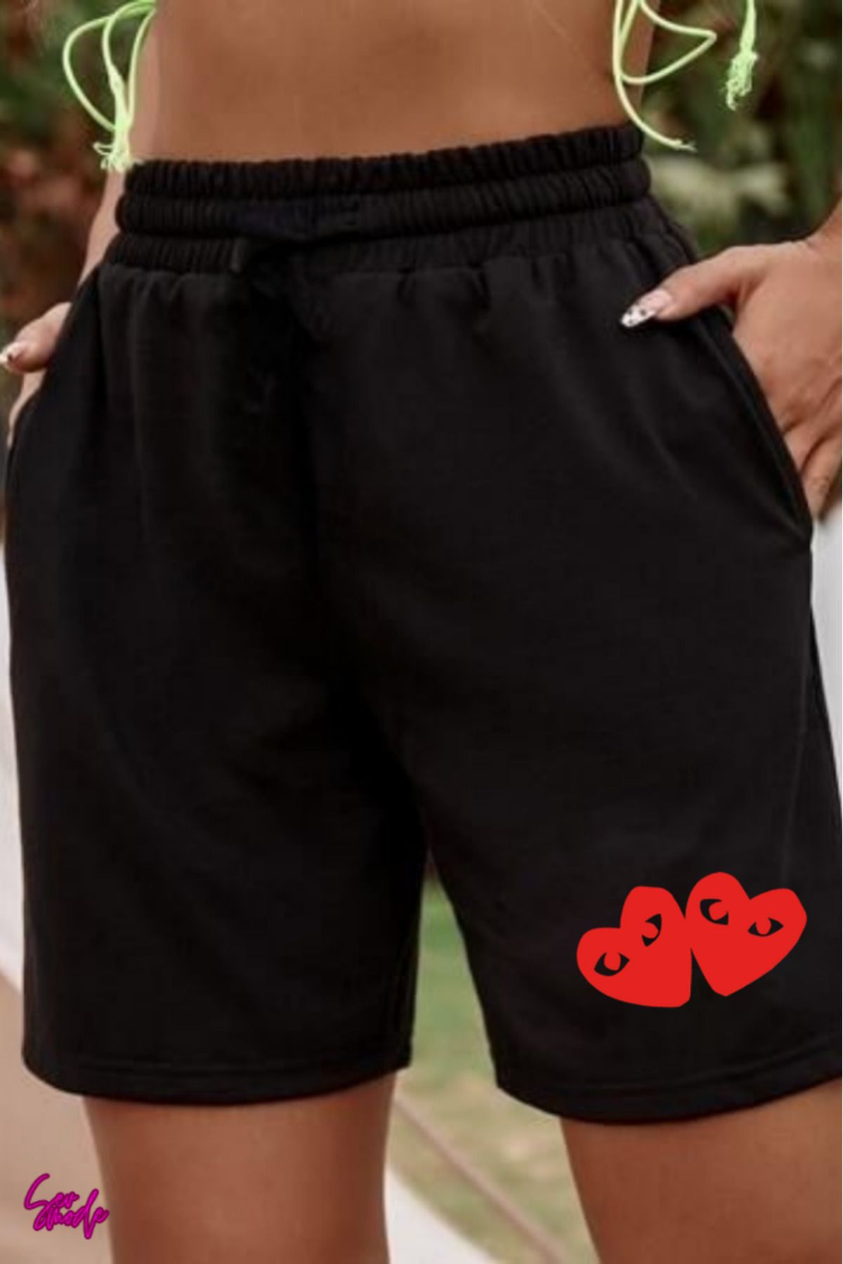 SevMode Baskılı Unisex Şort