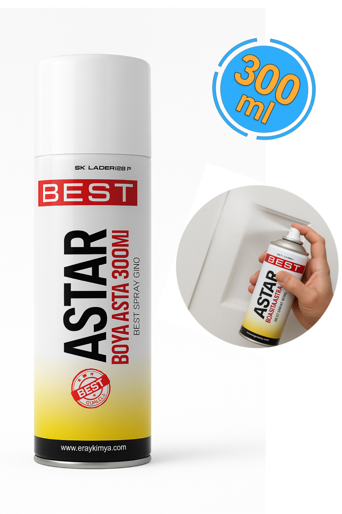 Best Pas Önleyici Metal Astarı Sprey 300 ml