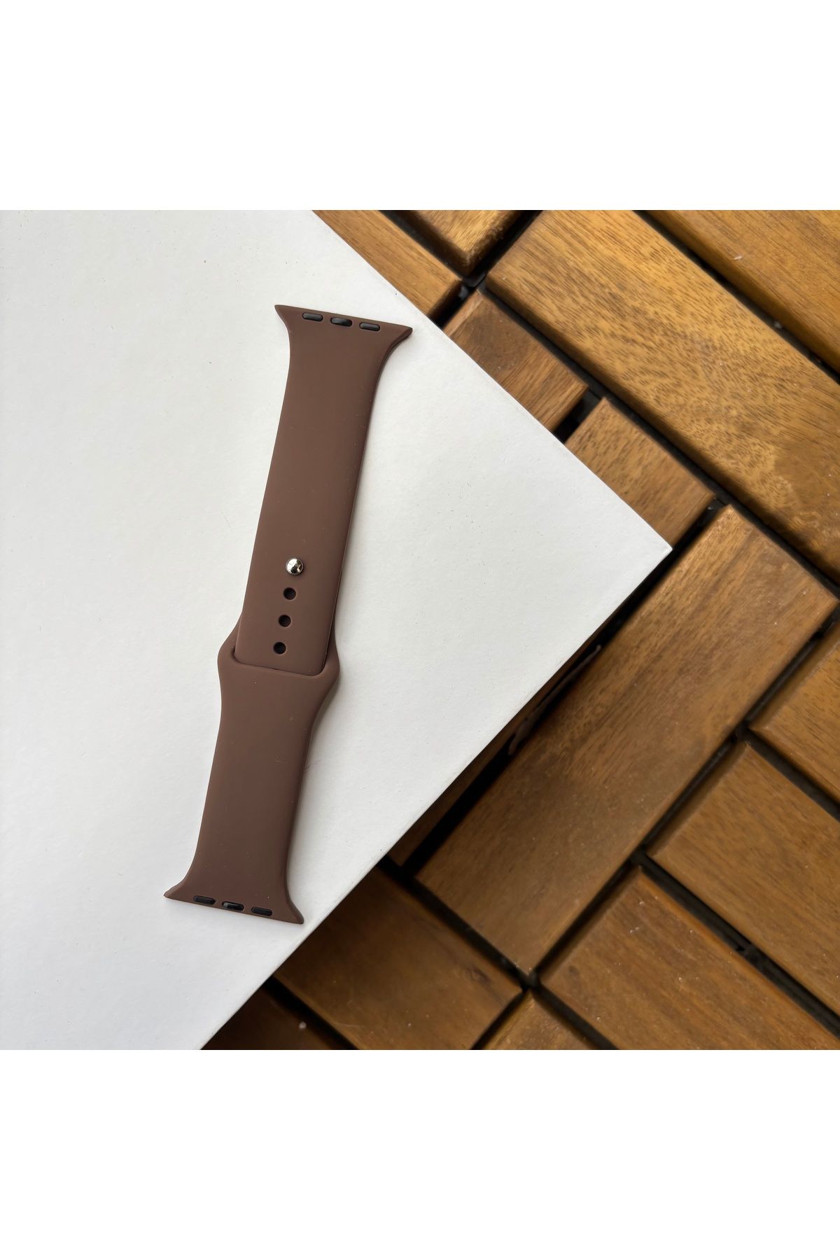 sayecase Apple Watch 6/7/SE/8/9 Serisi Uyumlu 42-44-45-49 MM Classic Silikon Kordon