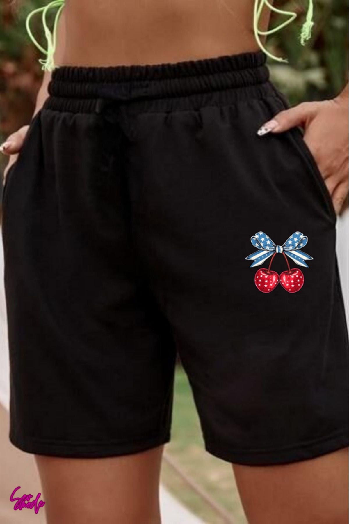 SevMode Baskılı Unisex Şort