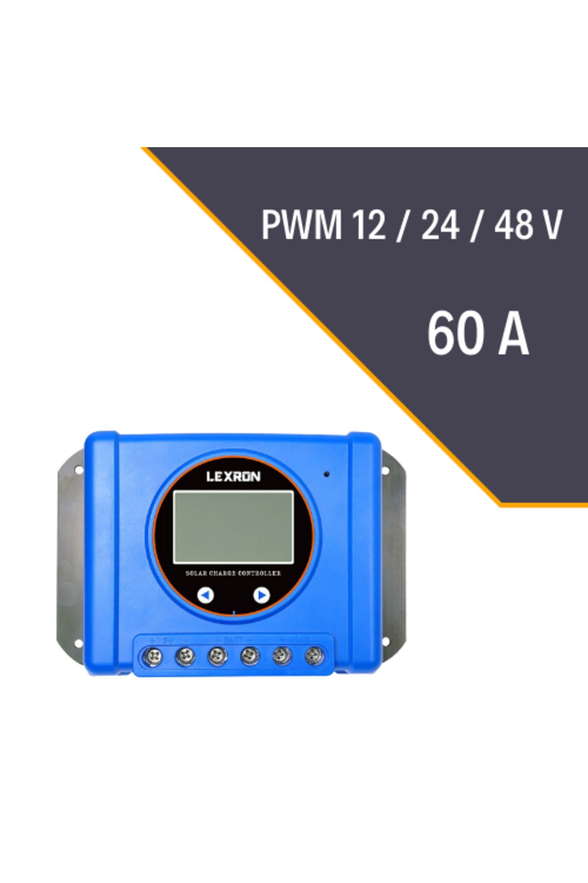Lexron 60a Pwm Şarj Kontrol Cihazı
